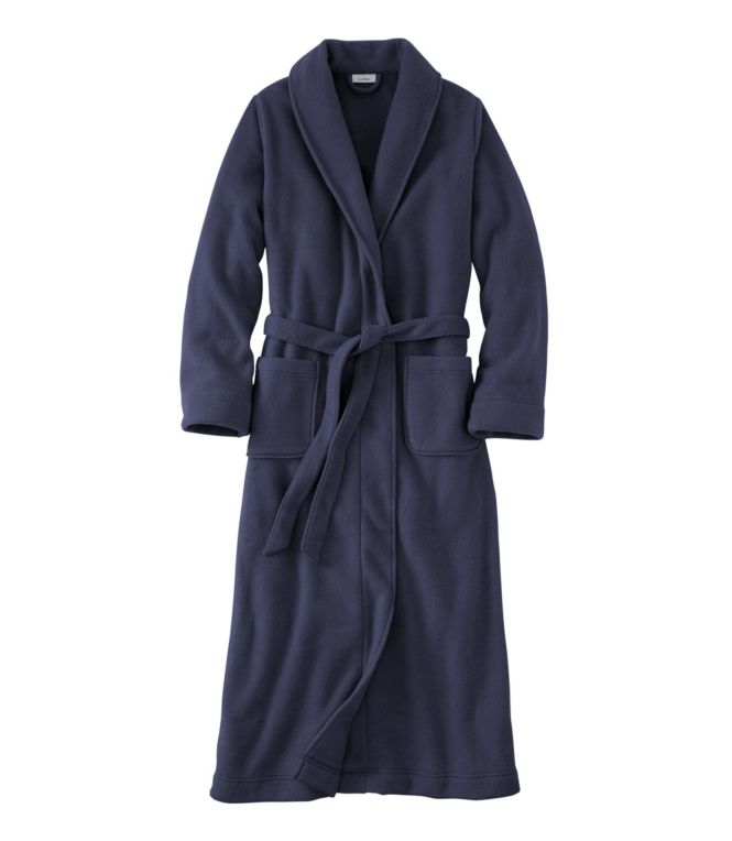 Women's Winter Fleece Robe, Wrap-Front