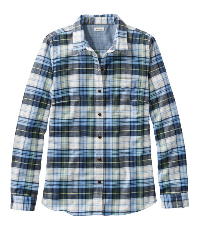 Women's BeanFlex All-Season Flannel Shirt, Long-Sleeve