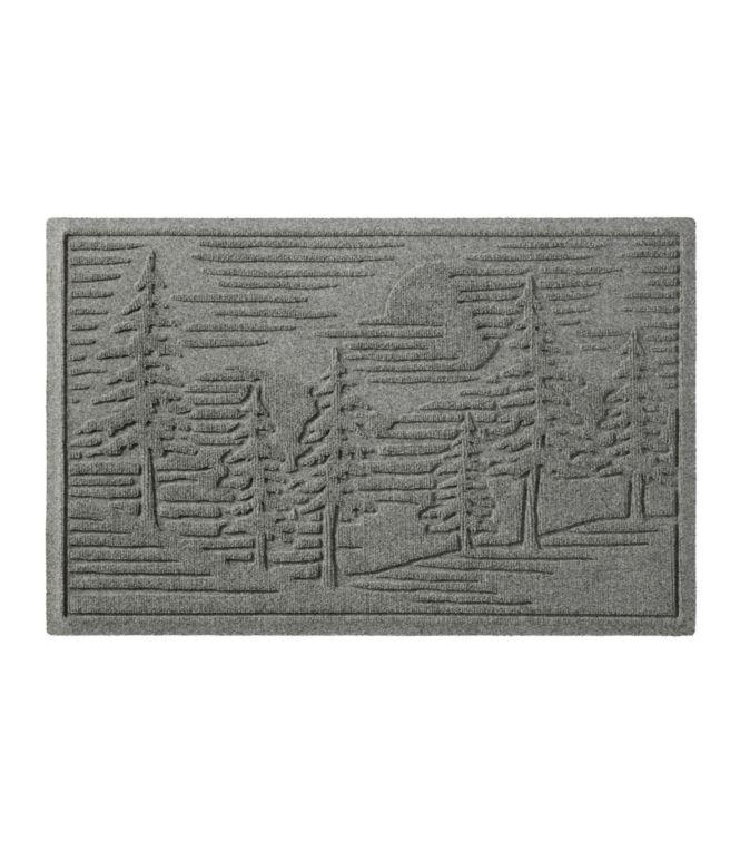 Everyspace Recycled Waterhog Doormat, Pine Trees