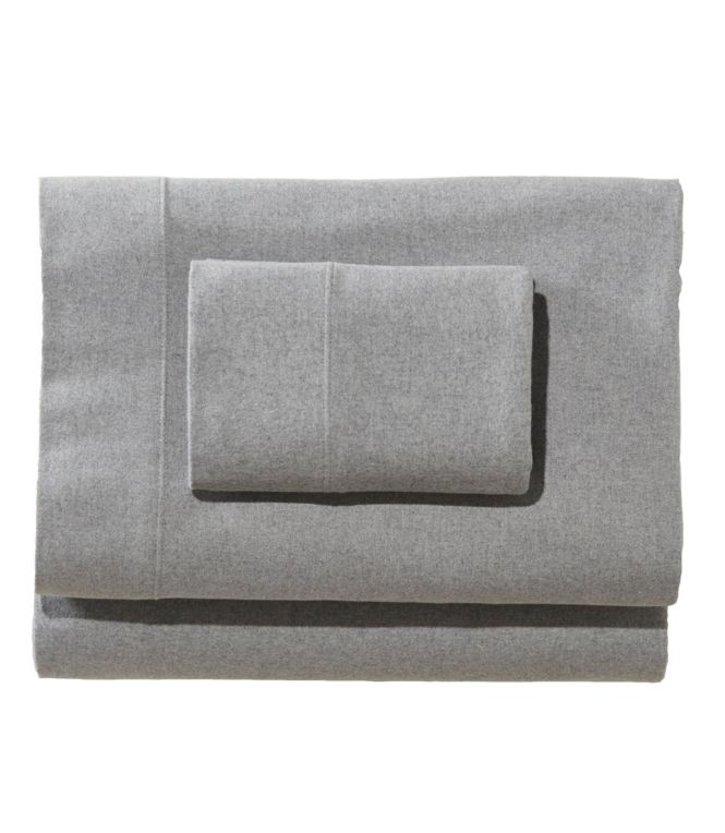 Heritage Chamois Flannel Sheet Collection, Heather