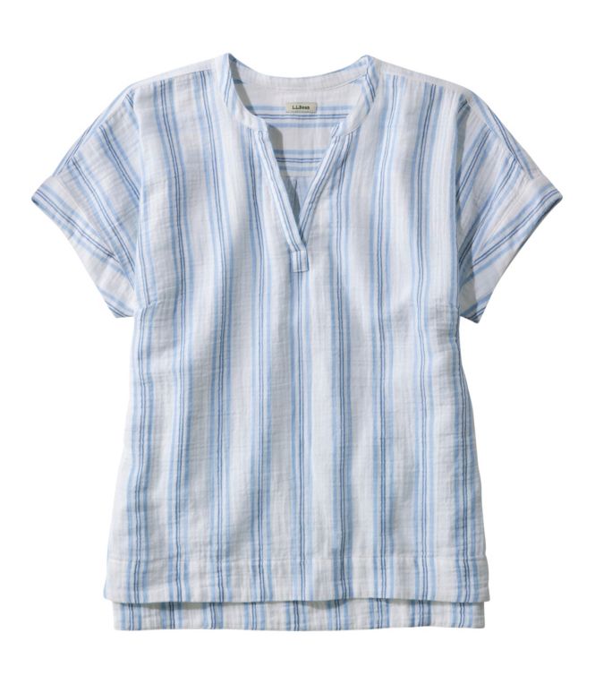 Women's Cloud Gauze Shirt, Short-Sleeve