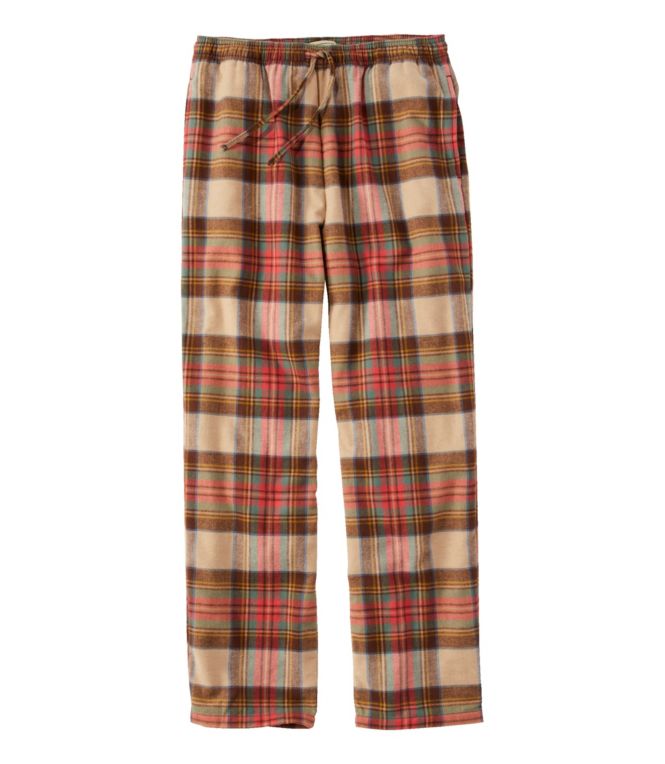 Men's Scotch Plaid Flannel Sleep Pants