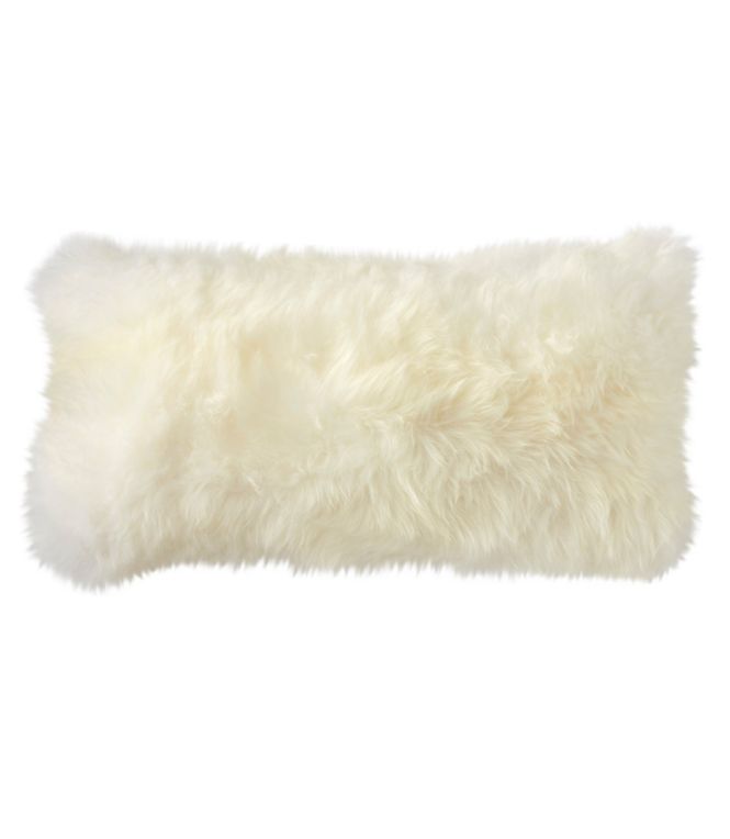 Sheepskin Throw Pillow, 11