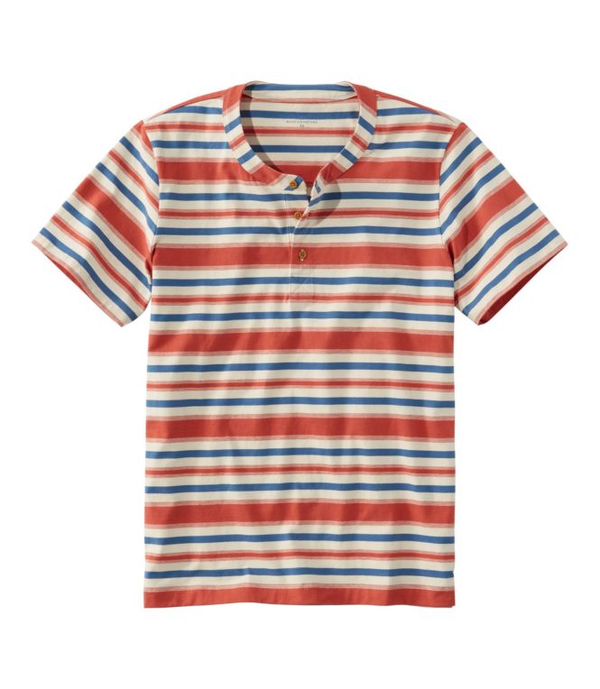 Men's Signature Rangeley Cotton Henley, Short-Sleeve