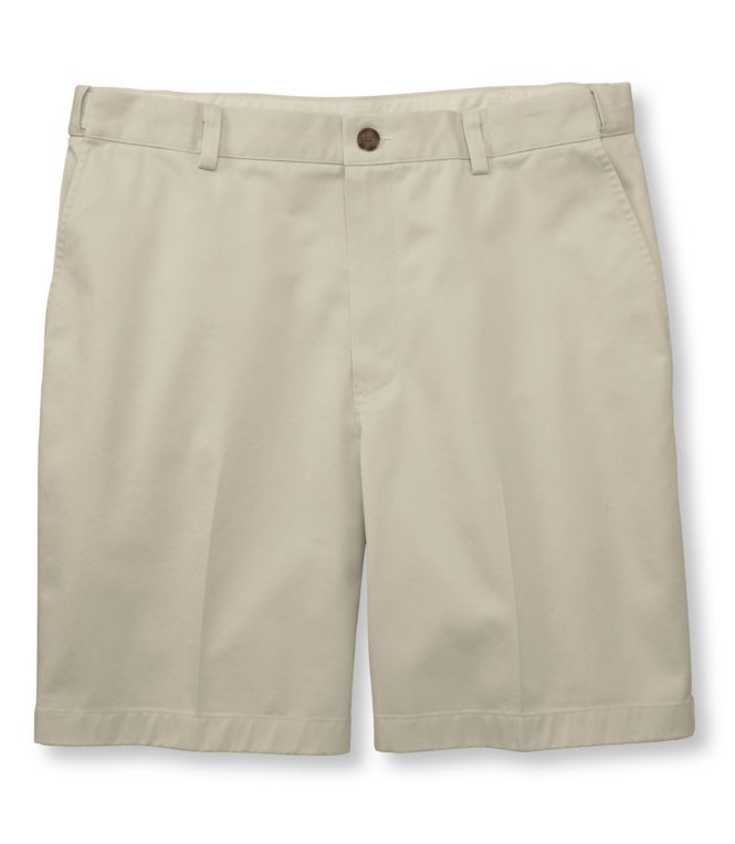 Men's Wrinkle-Free Double L® Chino Shorts, Natural Fit, Hidden Comfort Waist, 8