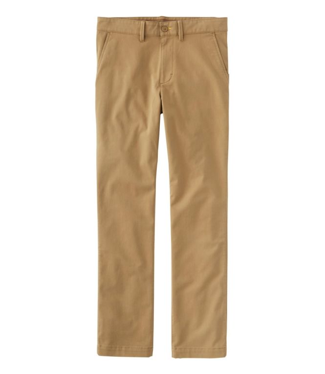 Men's Comfort Stretch Chino Pants, Standard Fit, Straight Leg