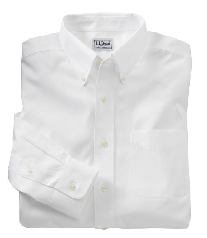 Men's Wrinkle-Free Pinpoint Oxford Cloth Shirt, Traditional Fit
