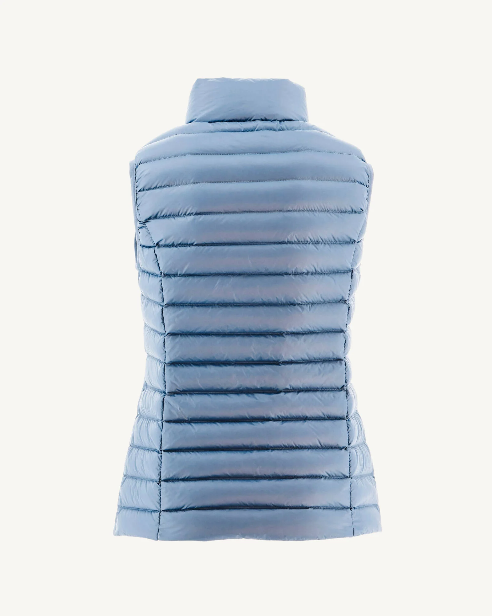 Light Sleeveless down jacket Faded blue Seda