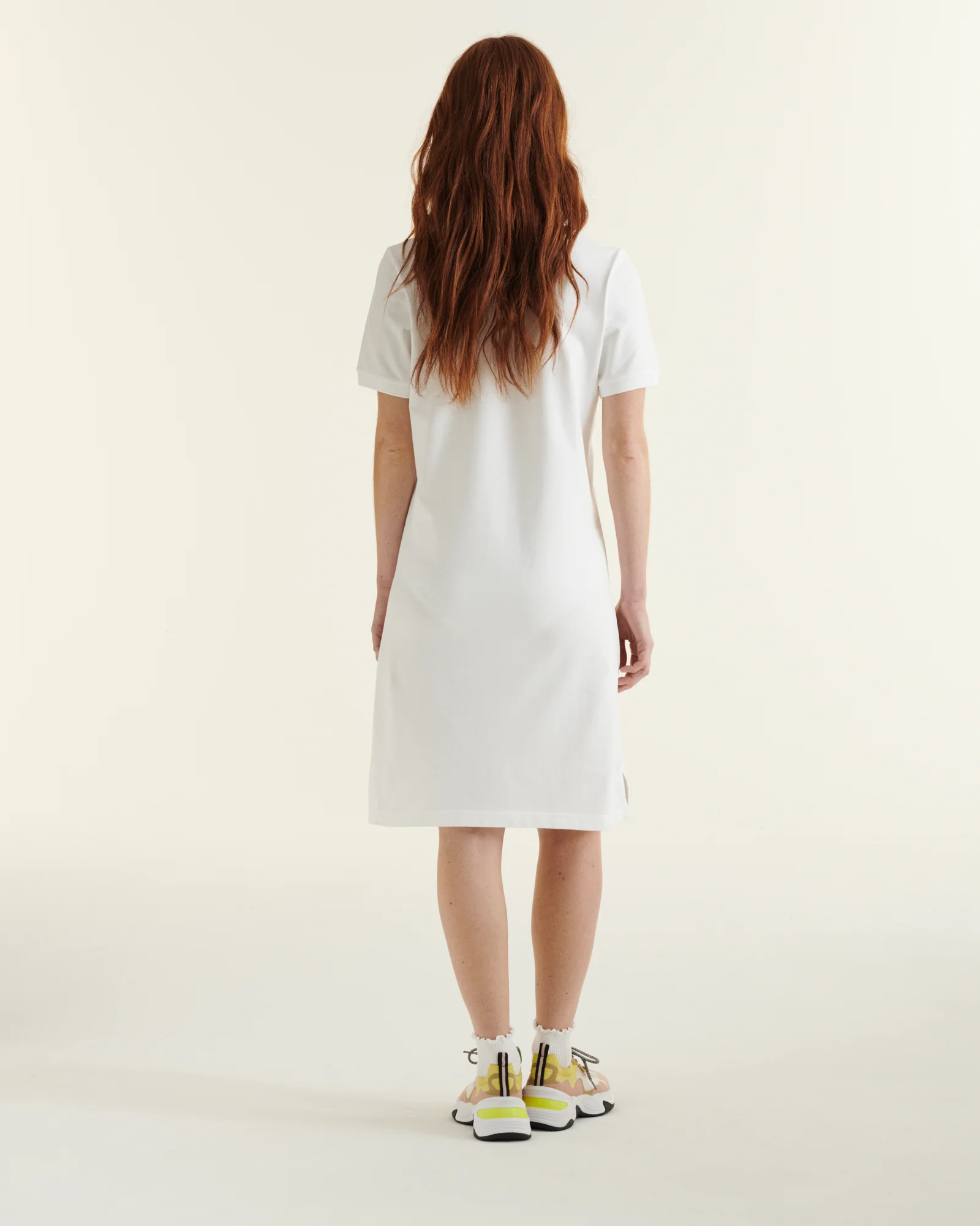 Polo dress in organic cotton Peppermint Palma