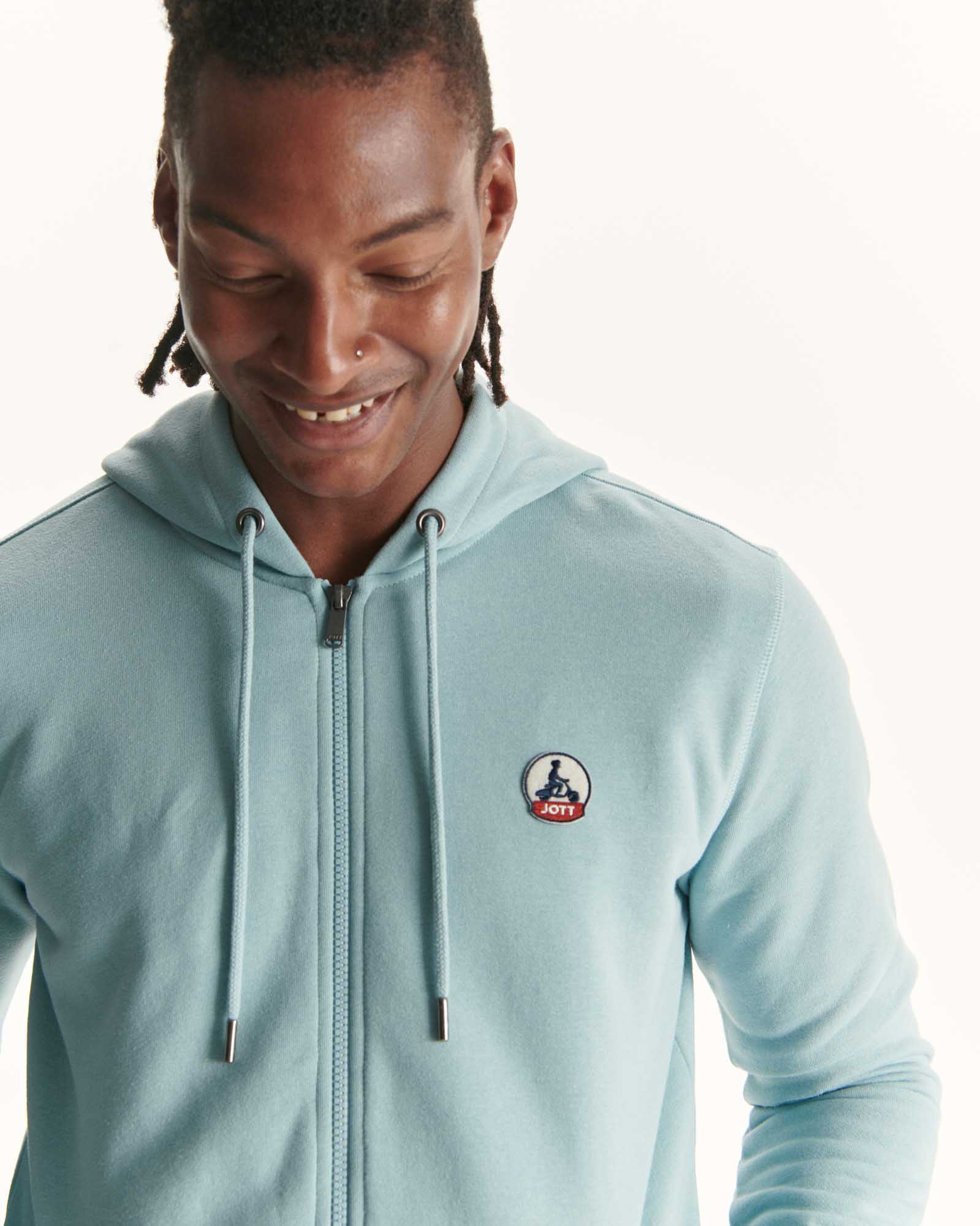 Hoodie in organic cotton Black Mexico