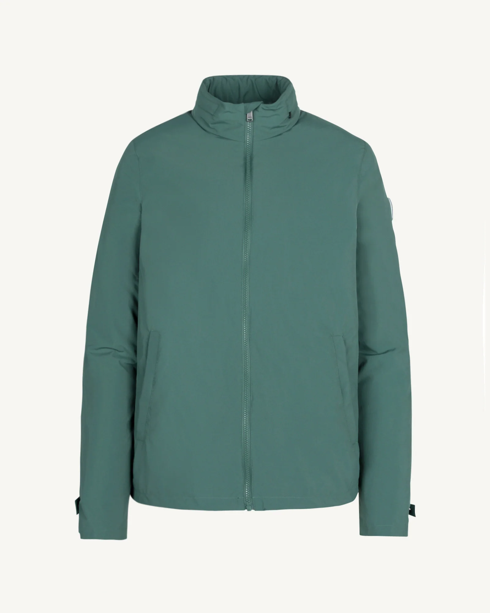 Origami celadon green lightweight windbreaker jacket