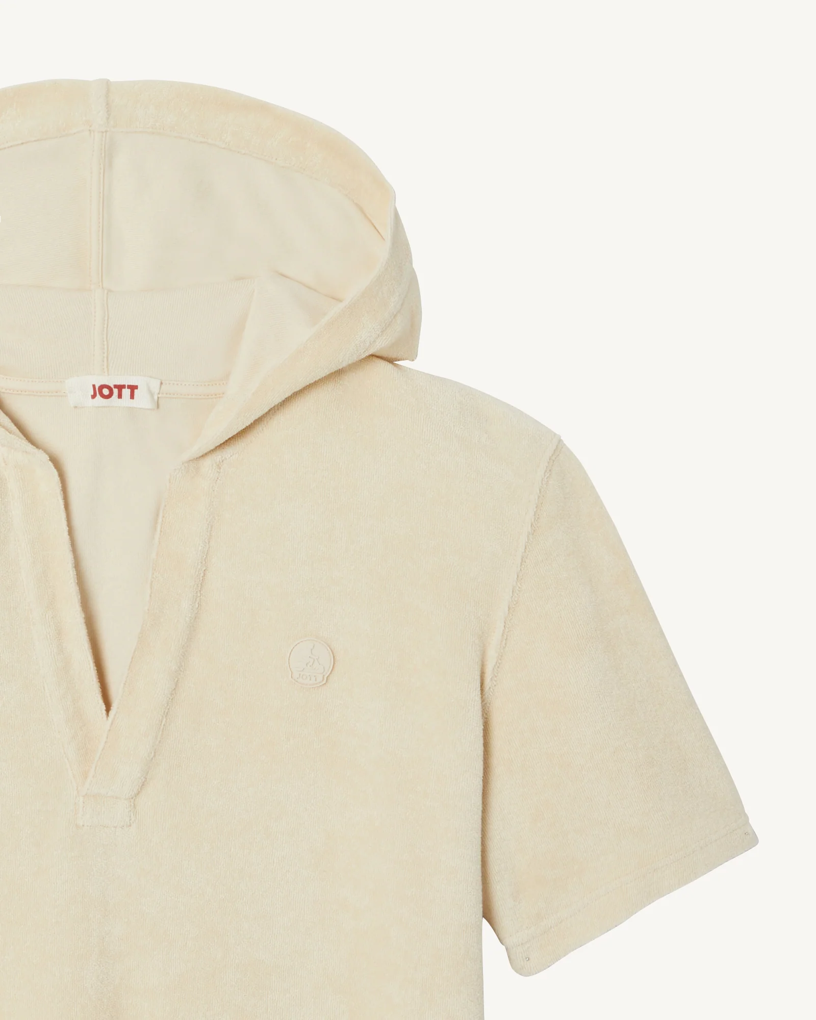 Peach pink hooded T-shirt Vilanova