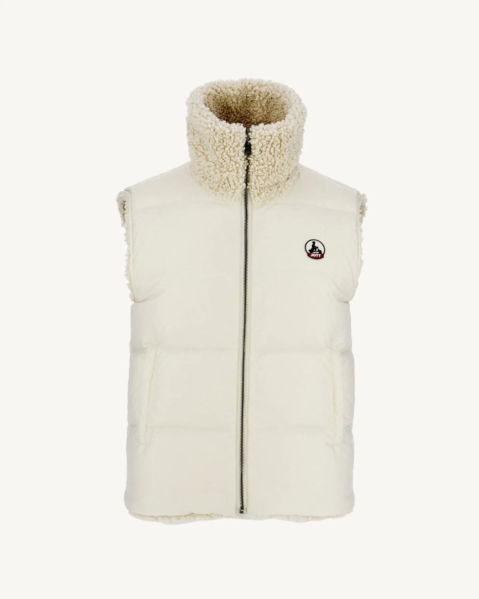 Down jacket sleeveless reversible Grand Froid Natural Daria 2.0