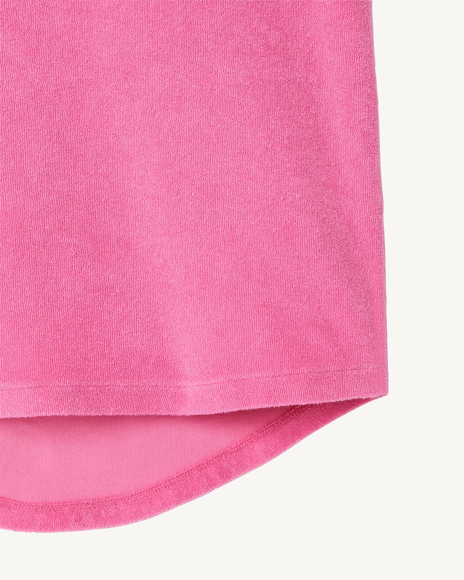 Meg light pink toweling dress