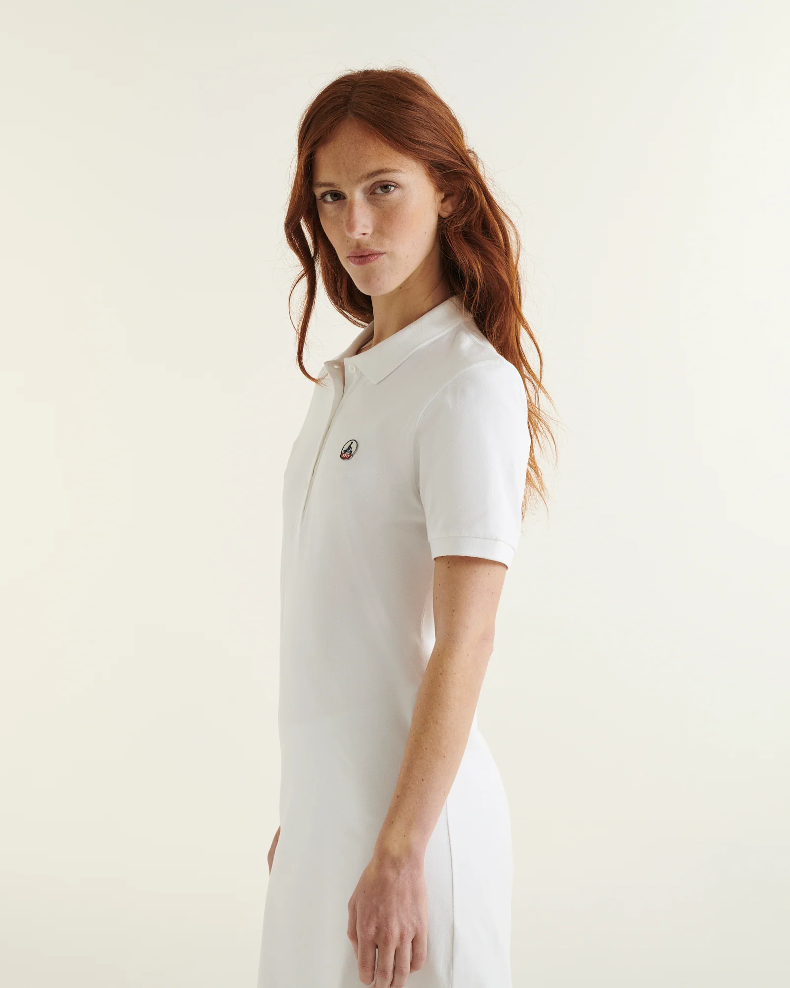 Polo dress in organic cotton Peppermint Palma