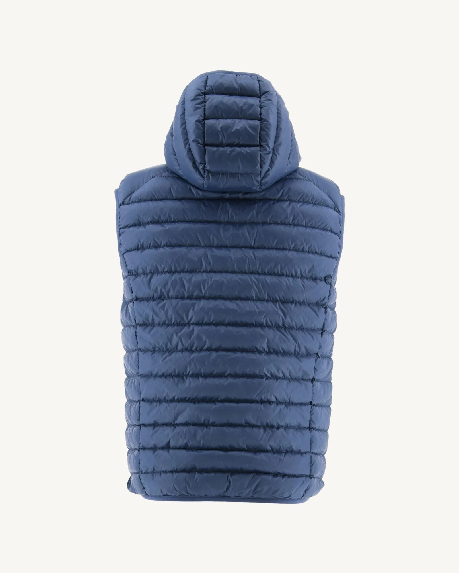 Marine Pat hooded Sleeveless down jacket