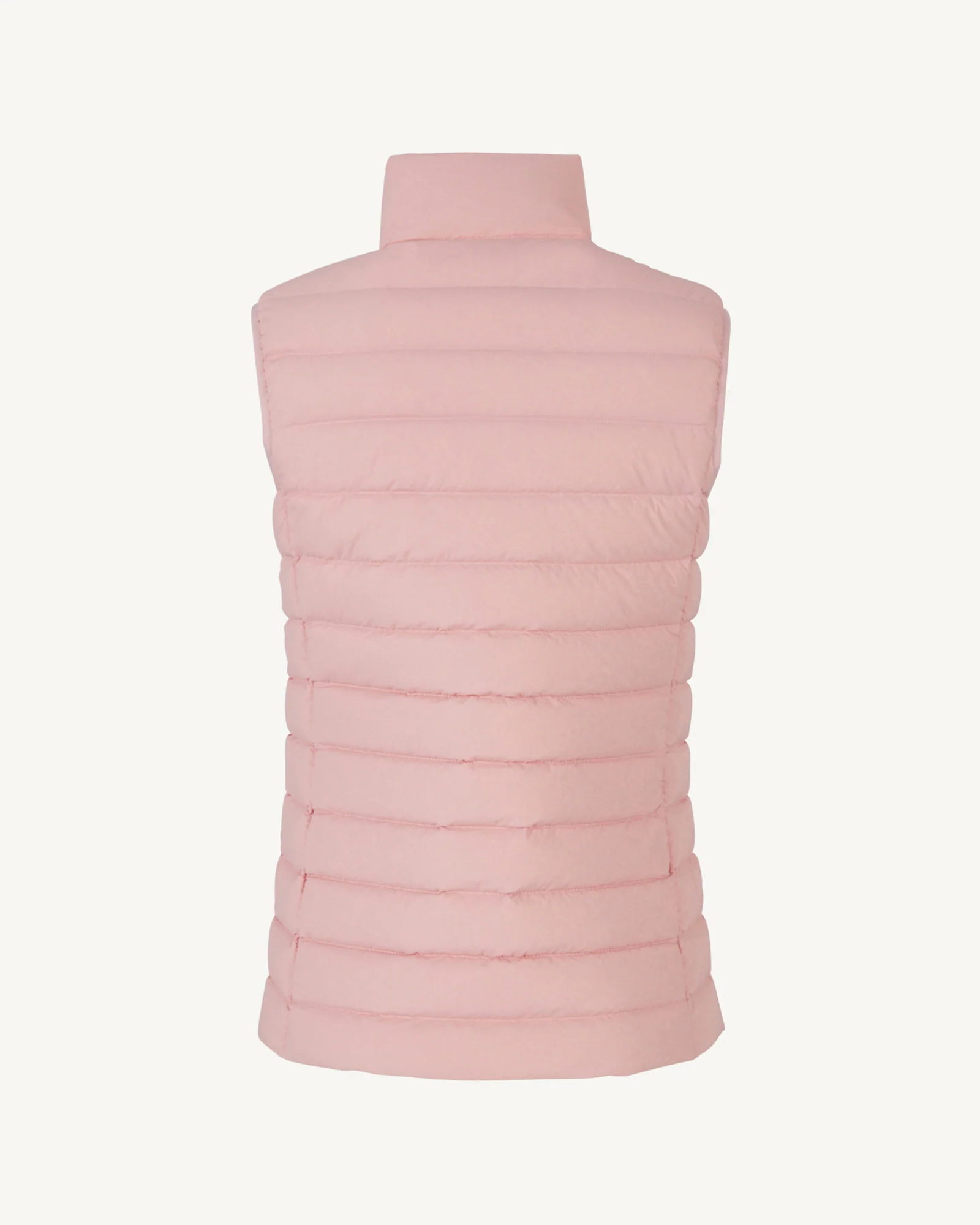 Down jacket sleeveless stretch Beige Grenada