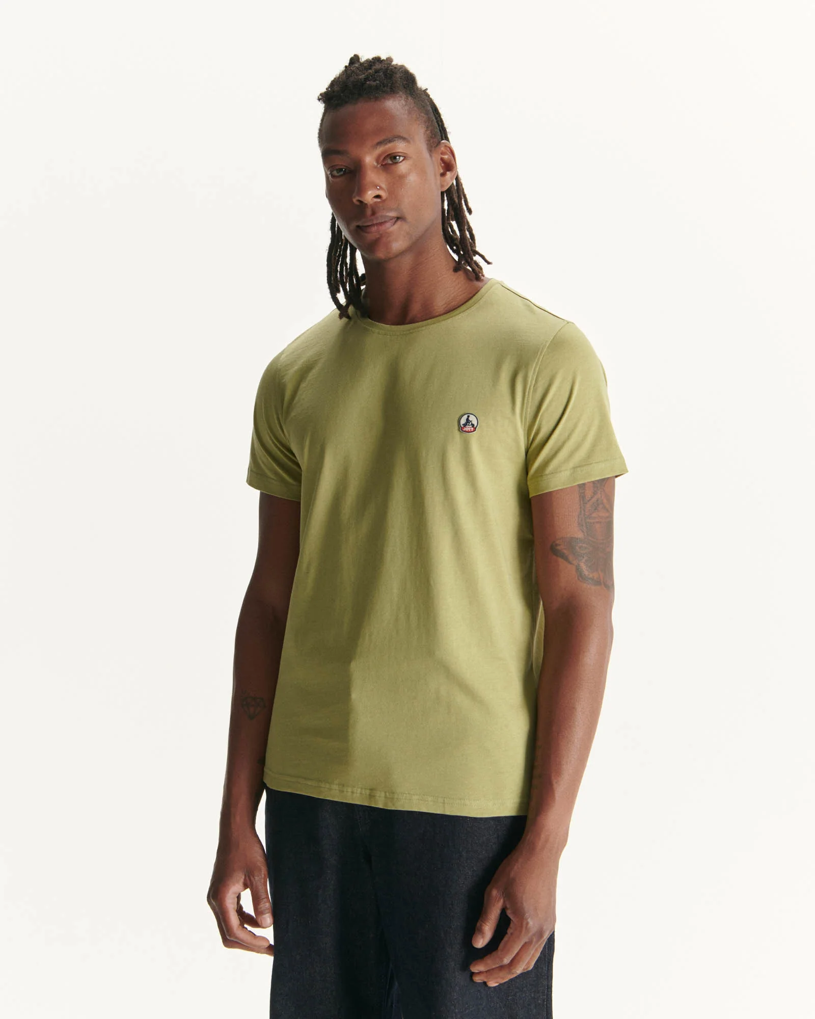 T-shirt in organic cotton Lichen Pietro