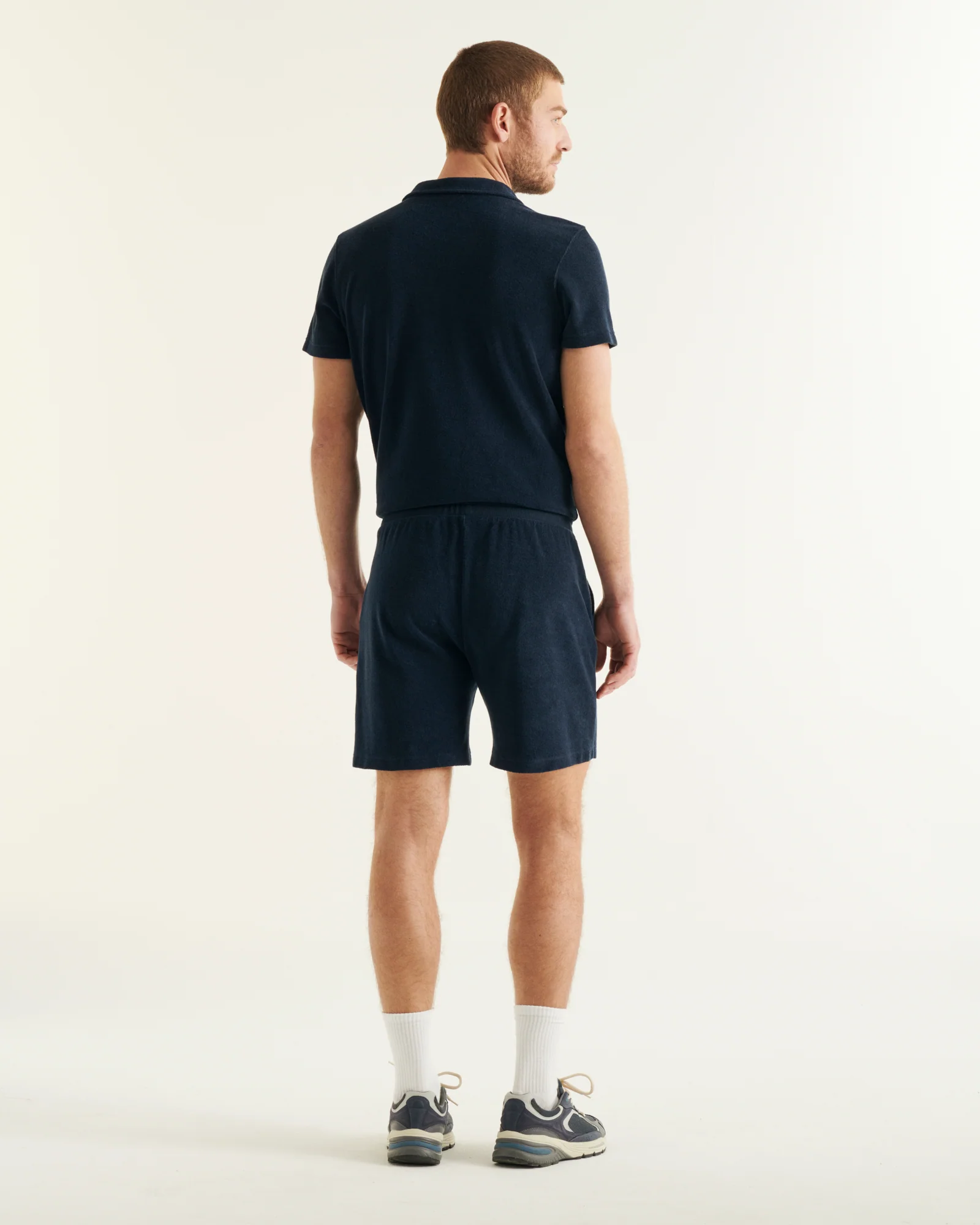 Sebastian 2.0 acid green terry shorts