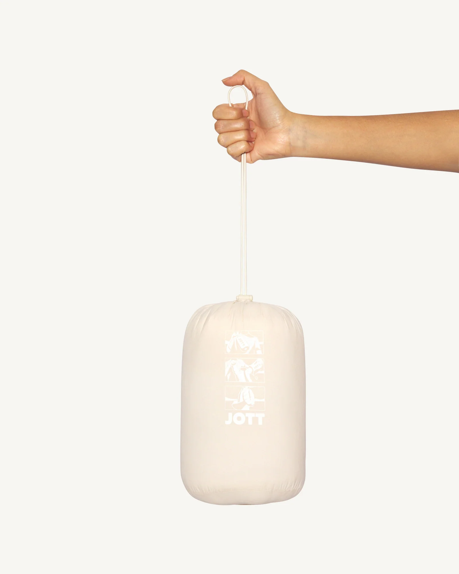 Down jacket stretch light Beige Maia