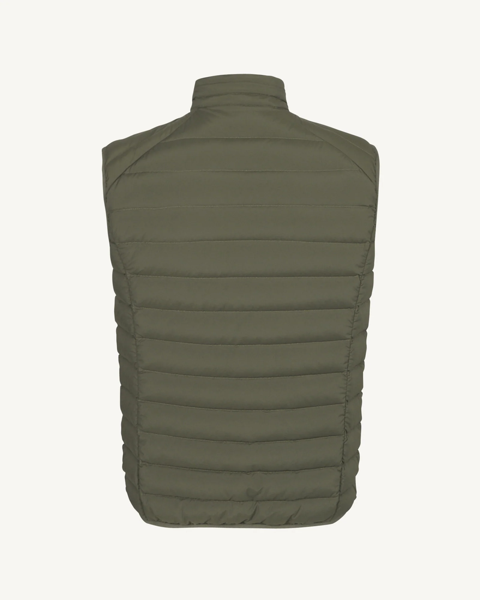 Down jacket sleeveless stretch black Arafo