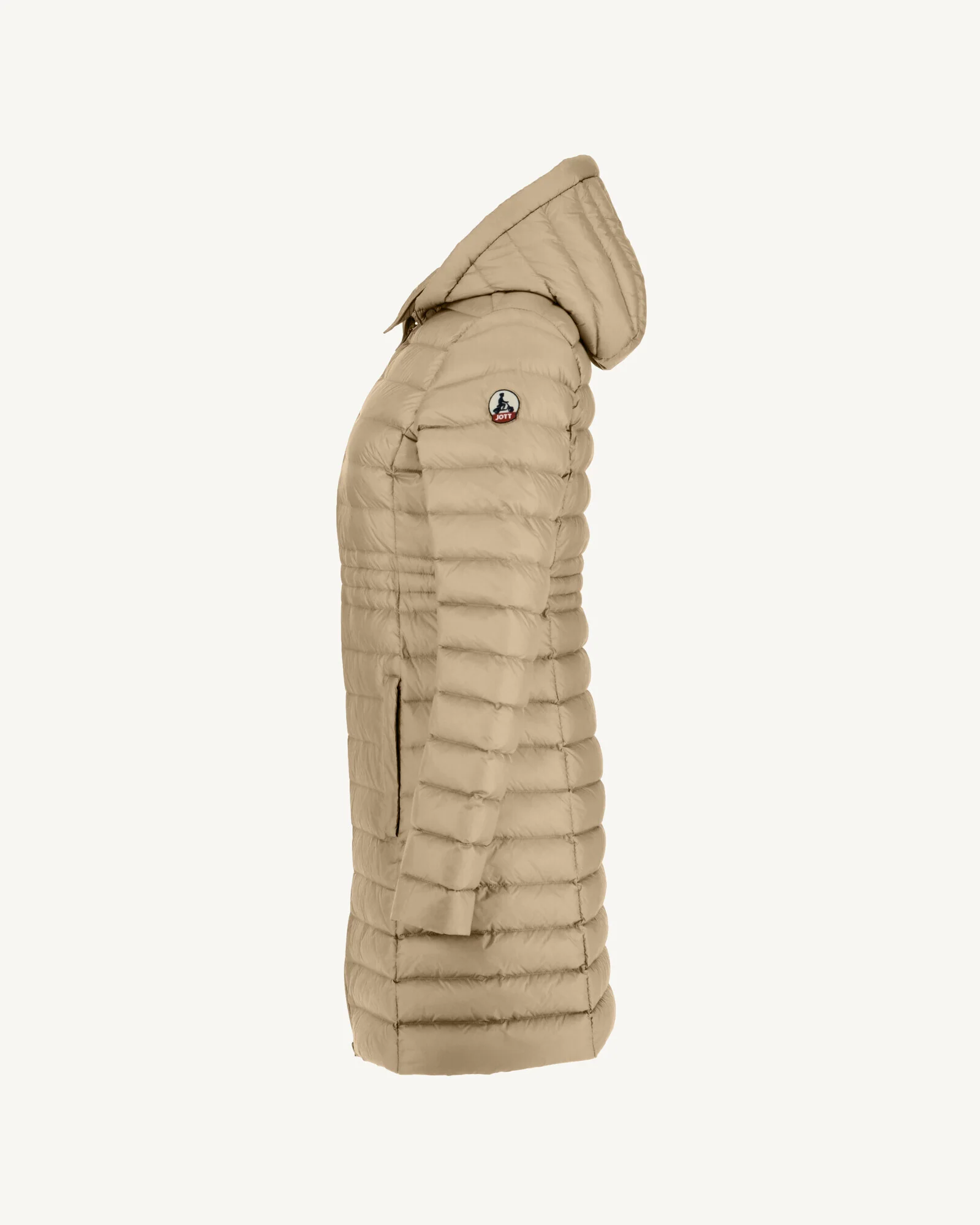 Down jacket long hooded Marine Vero 2.0
