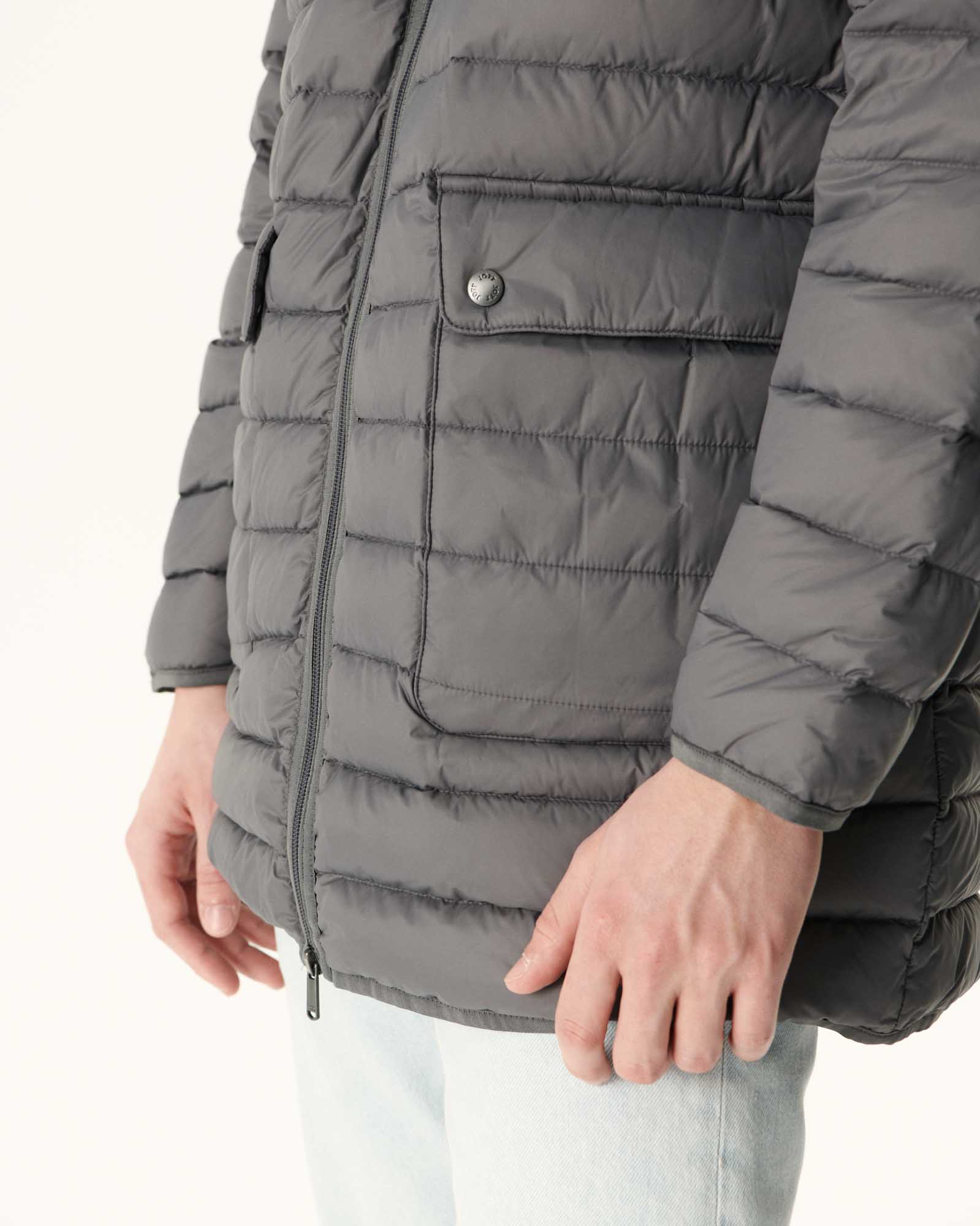 Long down jacket Navy Luc