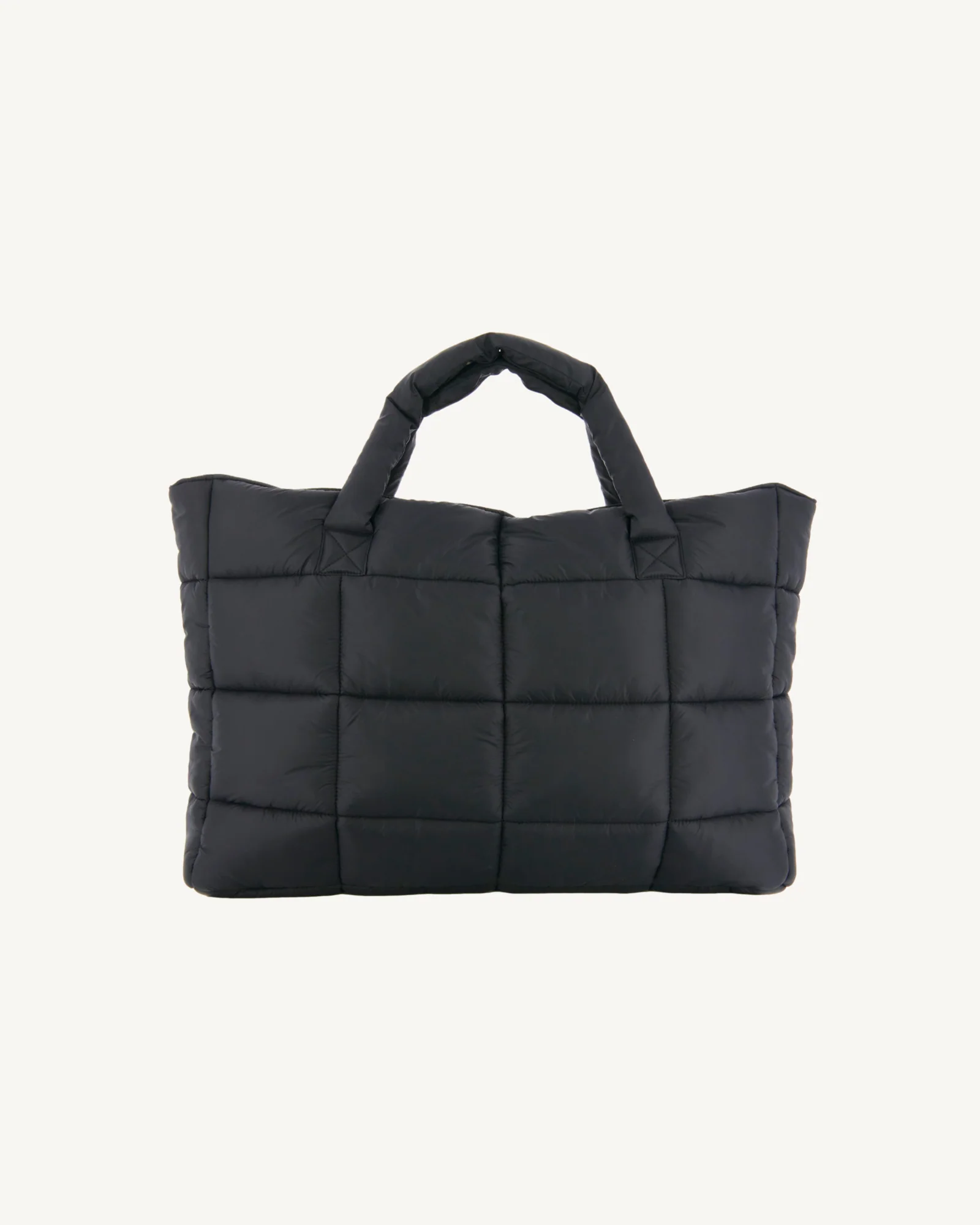 Bag with crystals Swarovski®️ shopping Black Leika 2.0