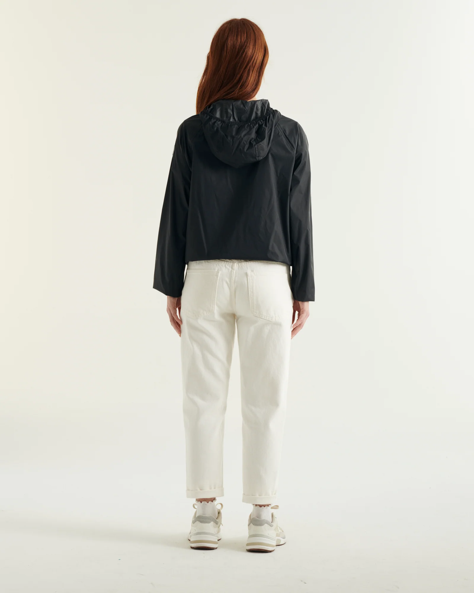 Packable raincoat Black Feroe