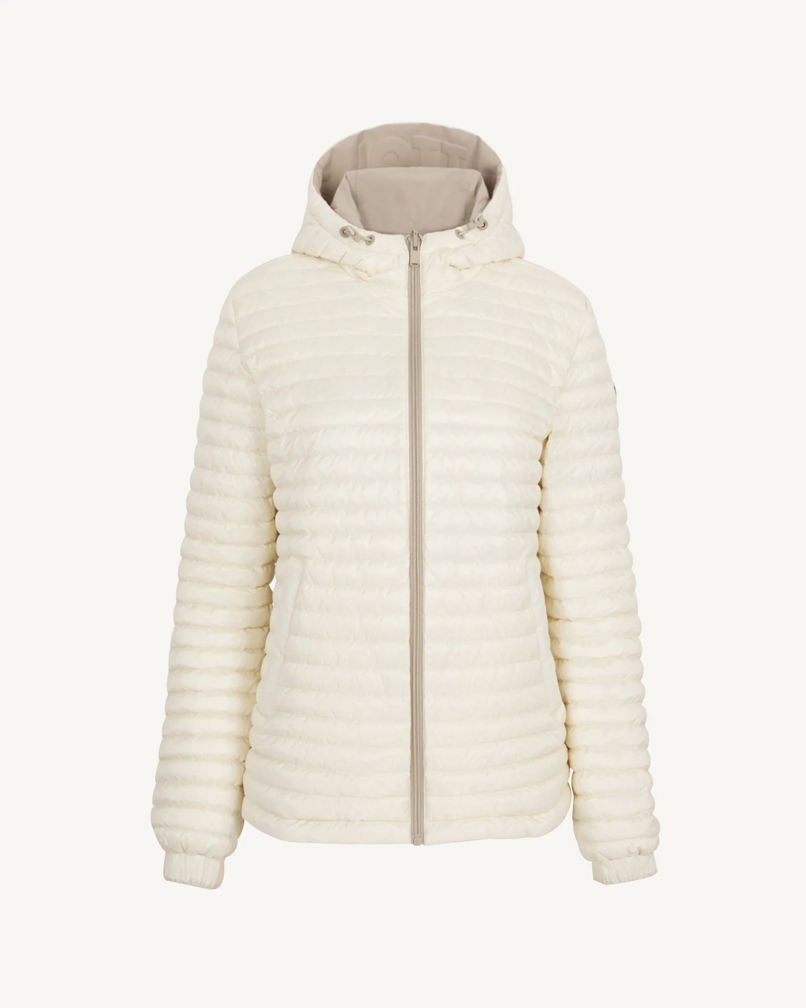 Down jacket reversible hooded Ultralight Beige/Argile Bangkok 2.0