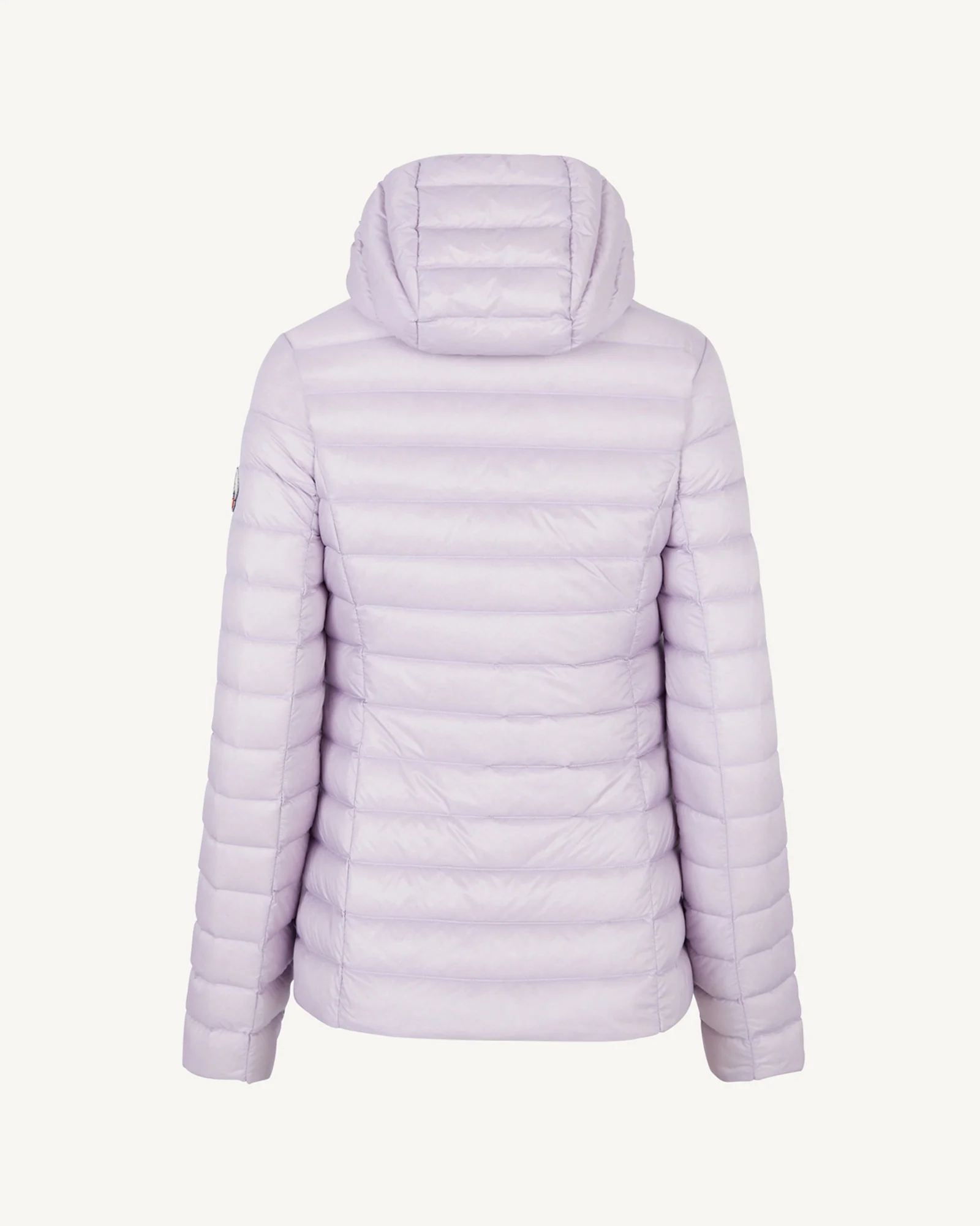 Lightweight hooded down jacket Aubergine Cloe
