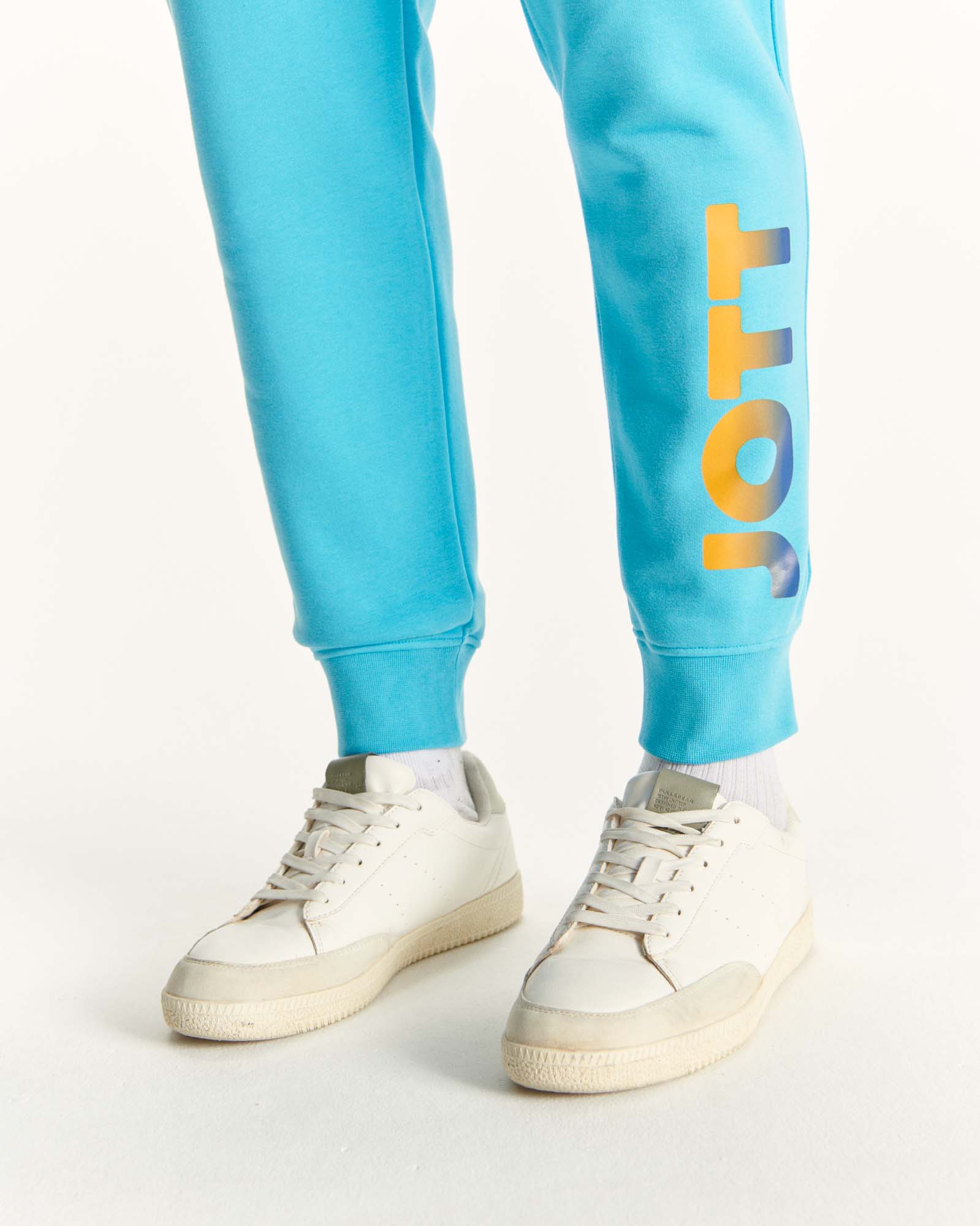 Sky blue jogging suit in organic cotton Santiago