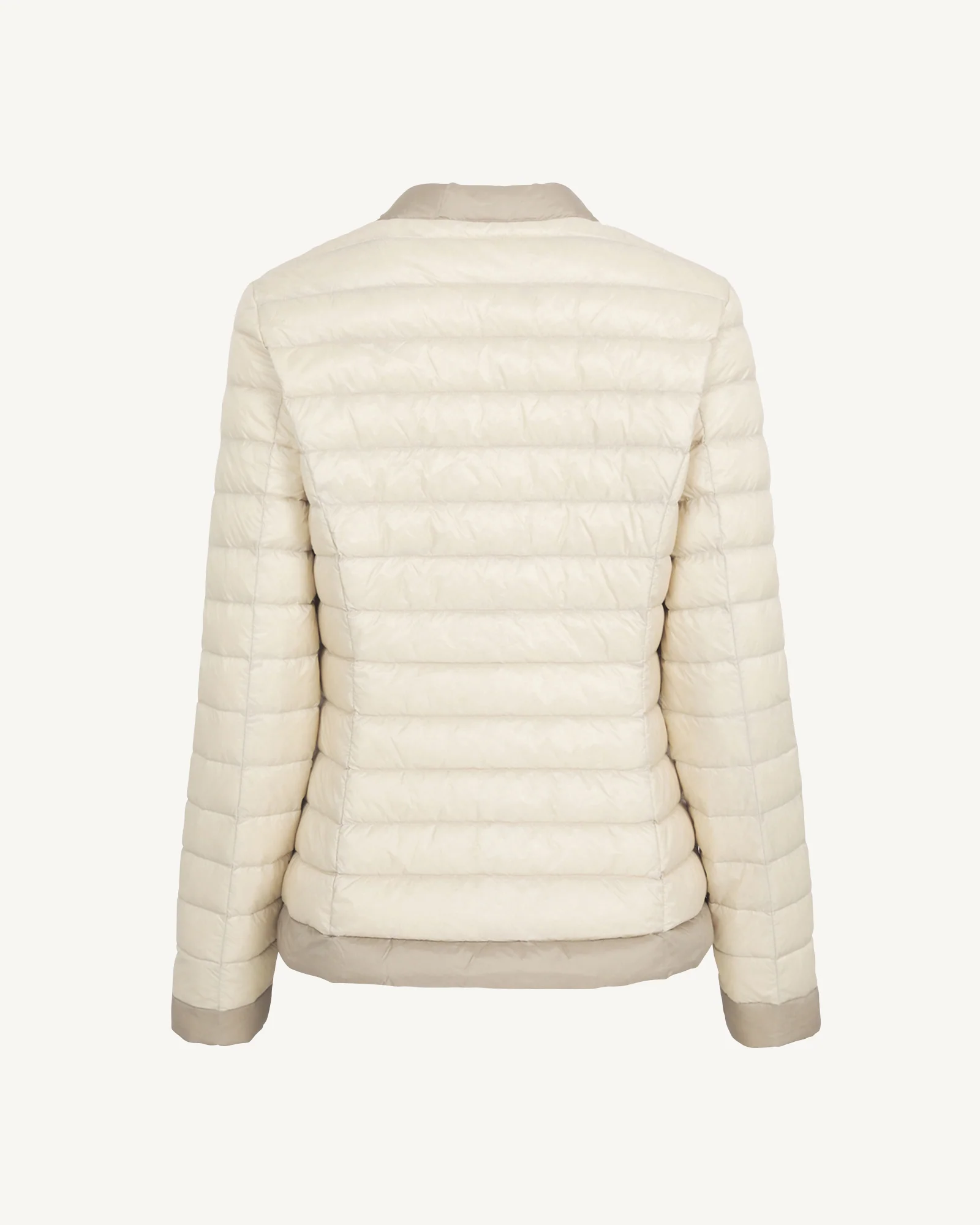 Down jacket light two-tone Clay/Beige Paola