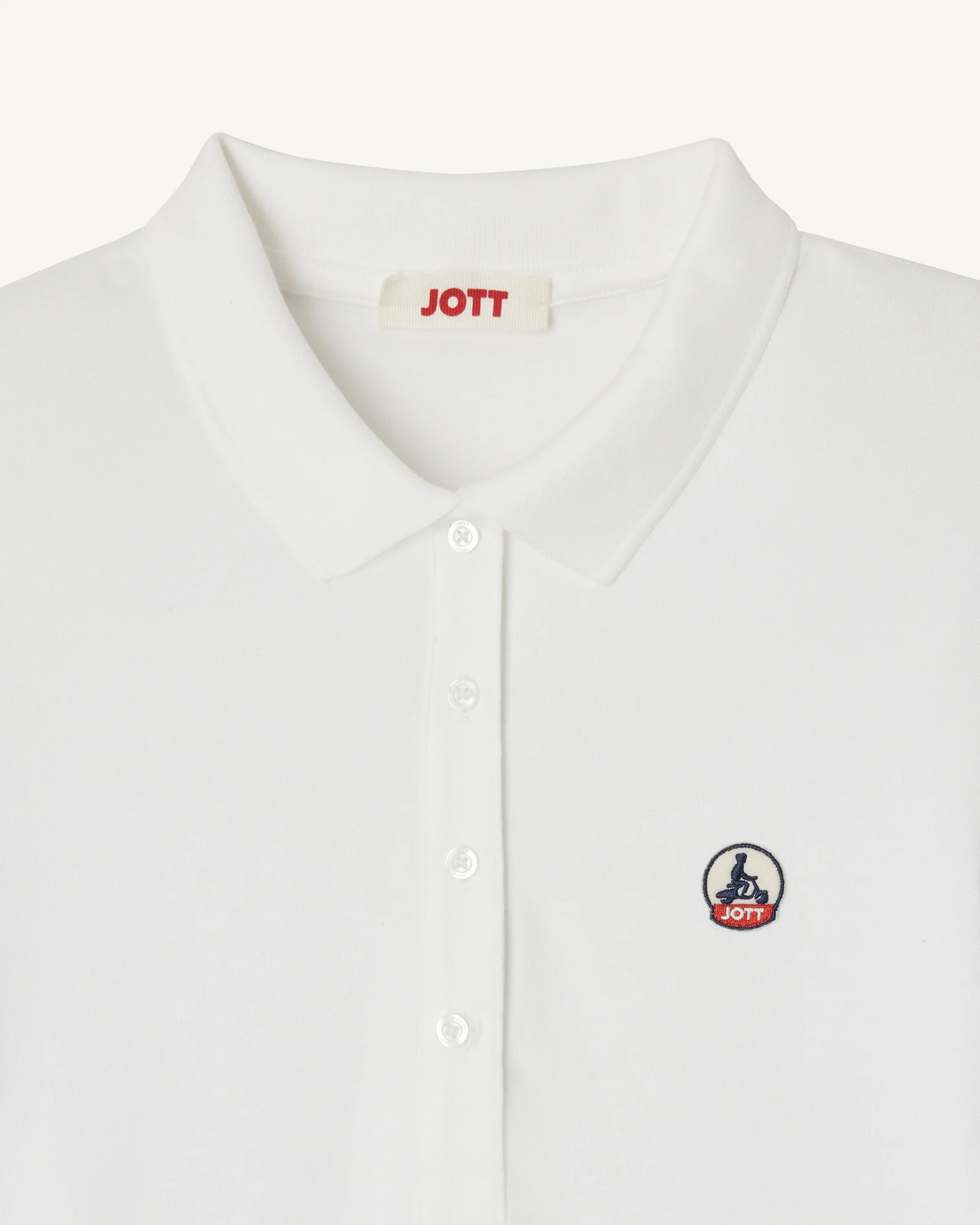 Polo dress in organic cotton Peppermint Palma