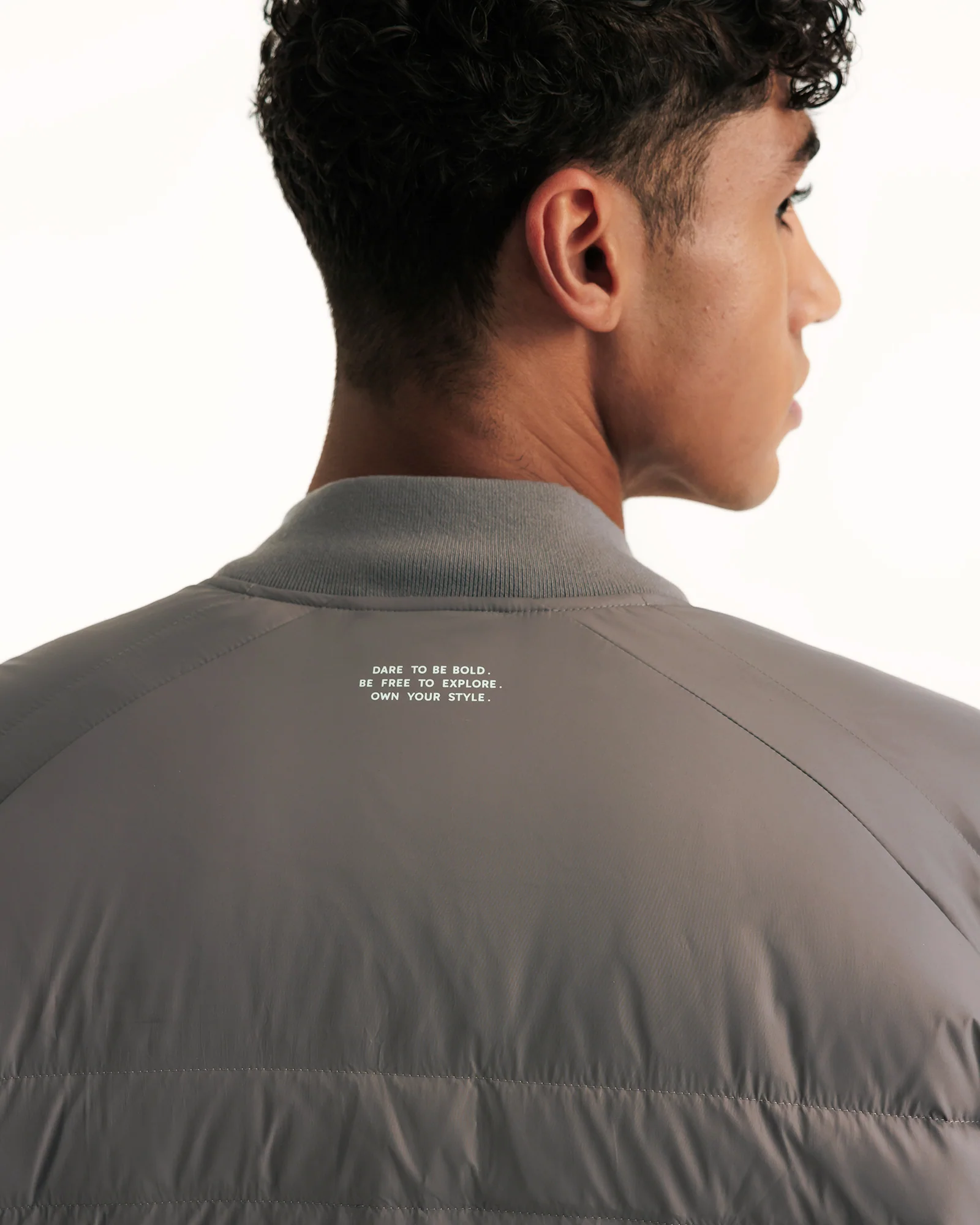 Down jacket bombers Taupe Rhona JOTT x PALLADIUM