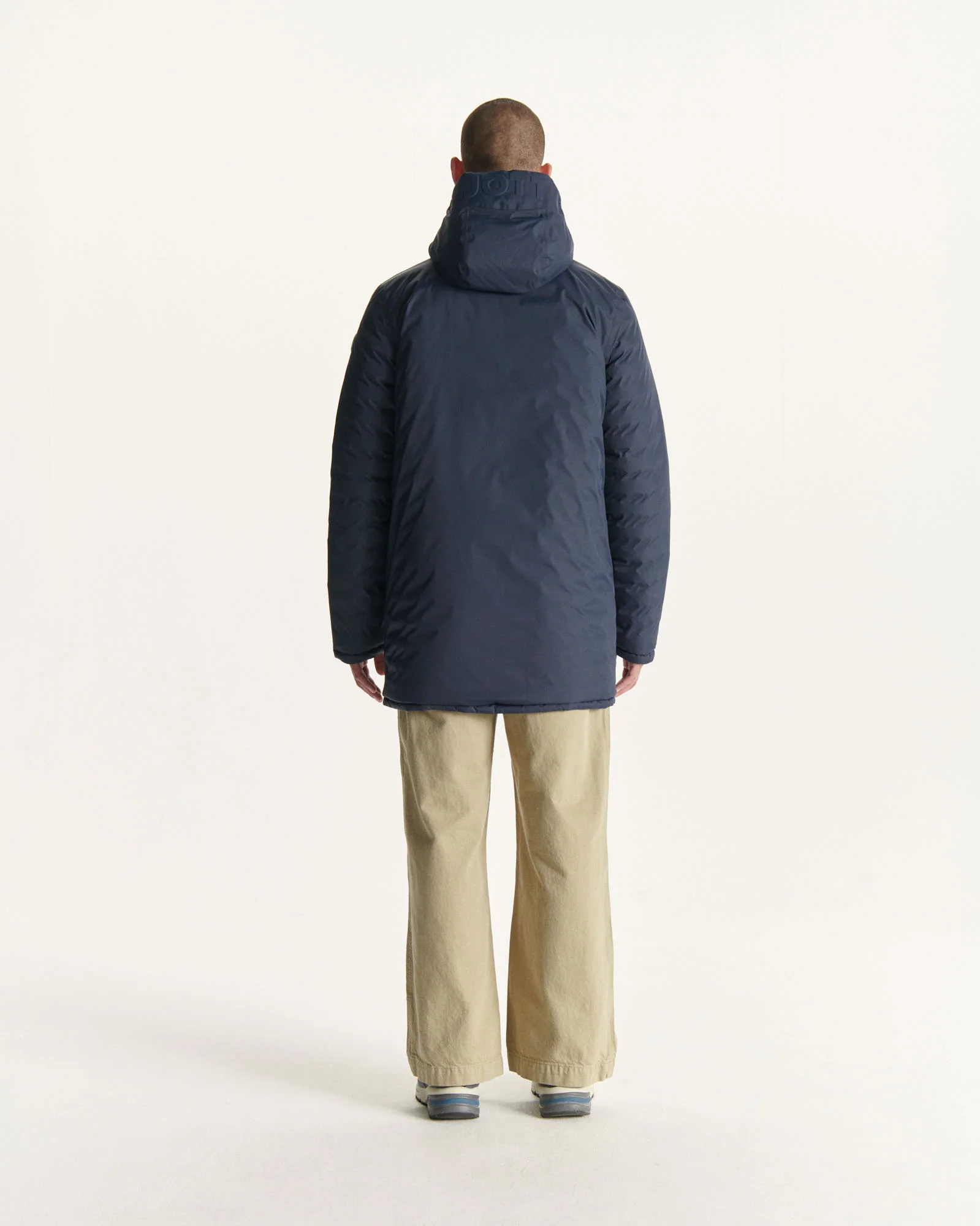 Navy Amsterdam reversible down jacket