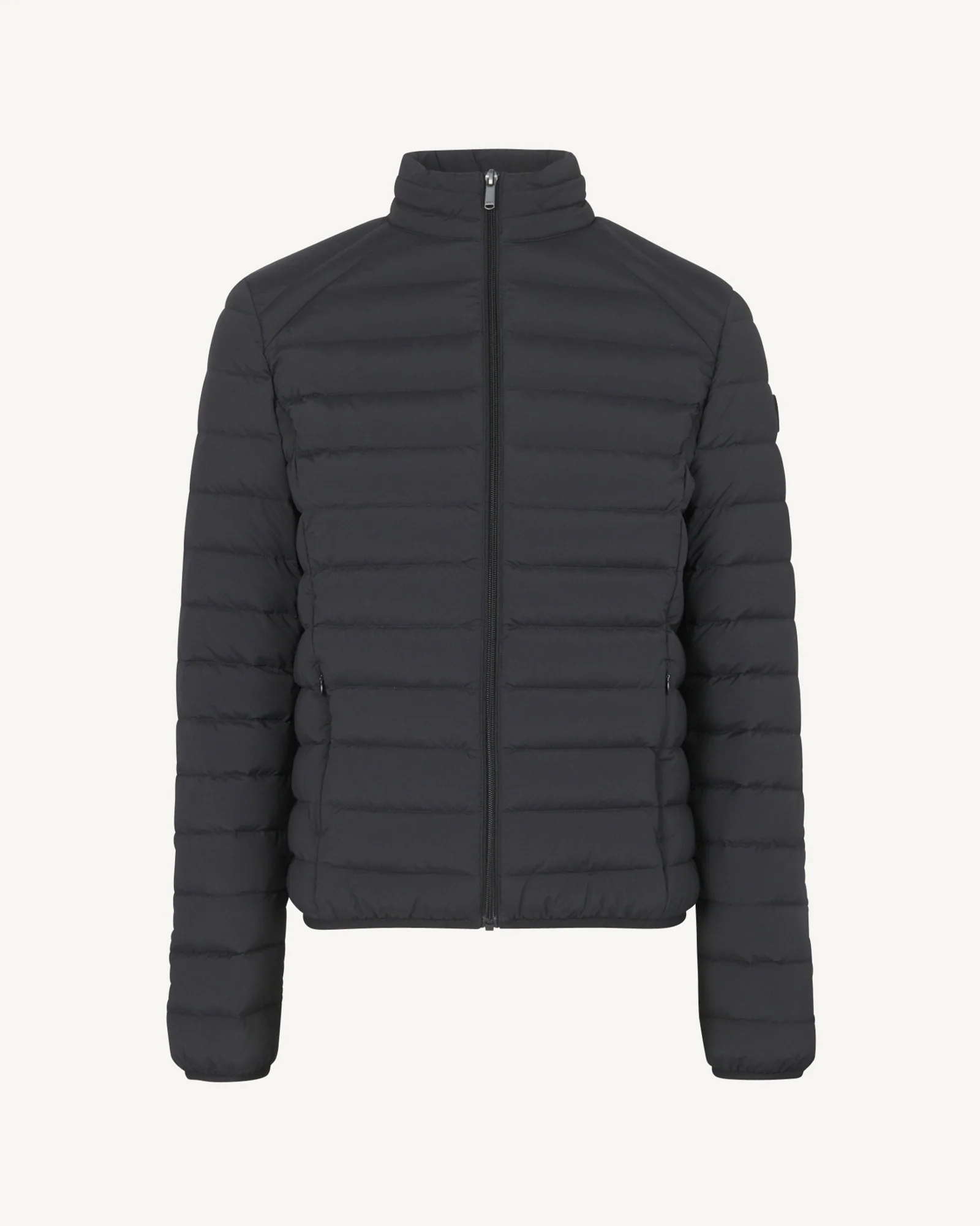 Down jacket light stretch Noir Aragon