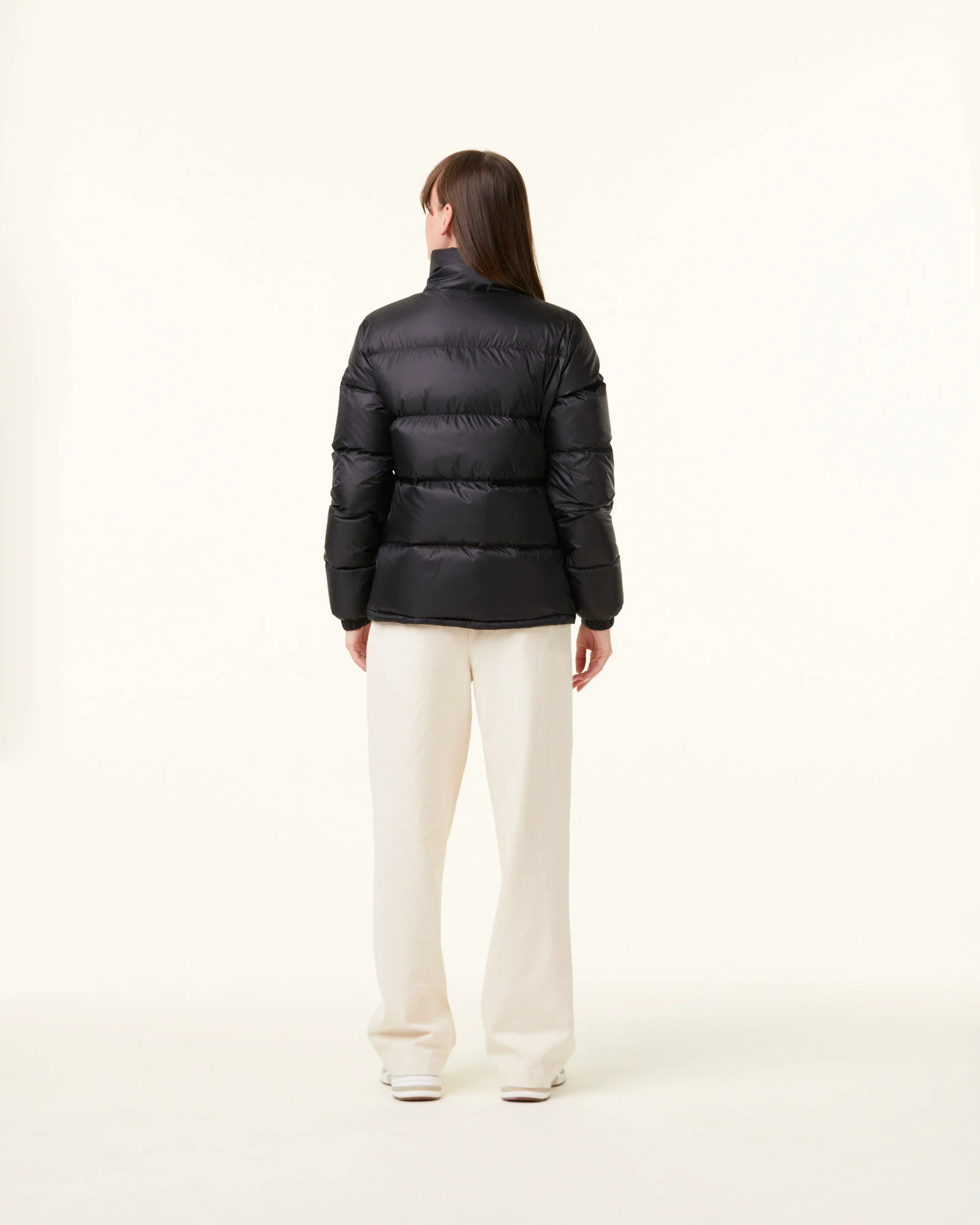 Aubergine Cardiff Great Cold quilted down jacket