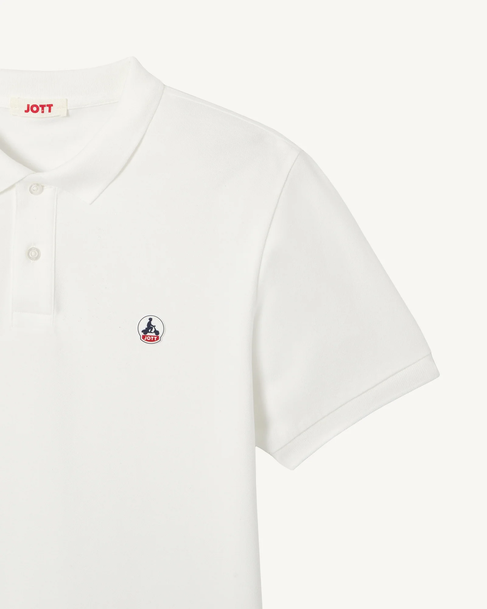 Organic cotton polo shirt Black Marbella