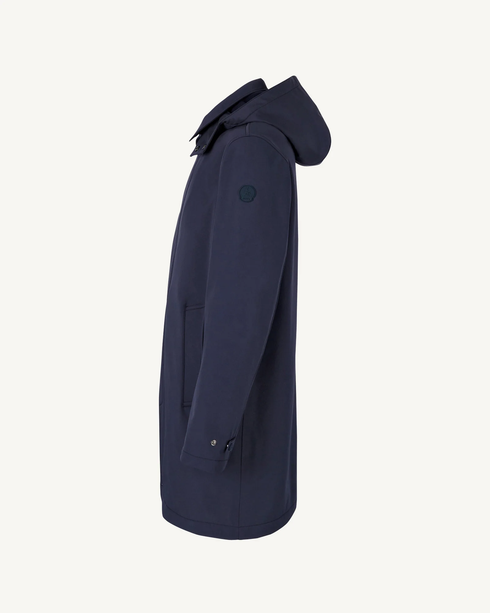 Raincoat with removable hood Marine Athenes