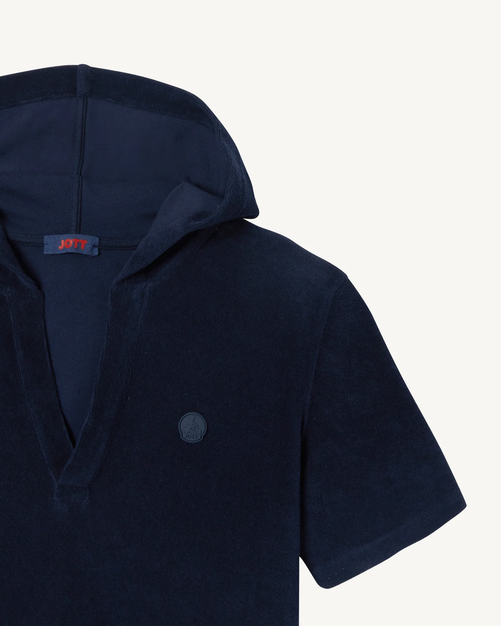 Peach pink hooded T-shirt Vilanova