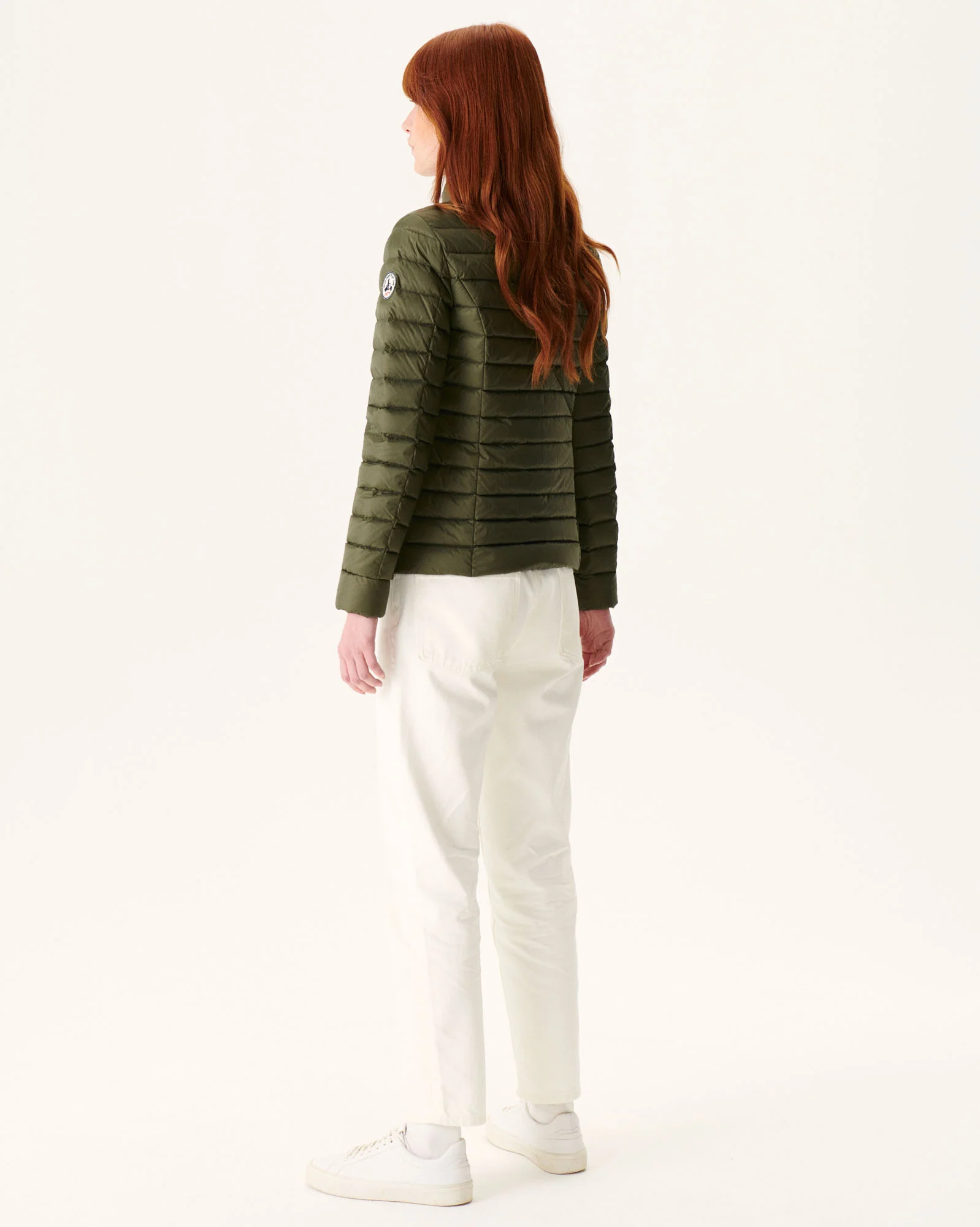 Black Cha lightweight padded jacket