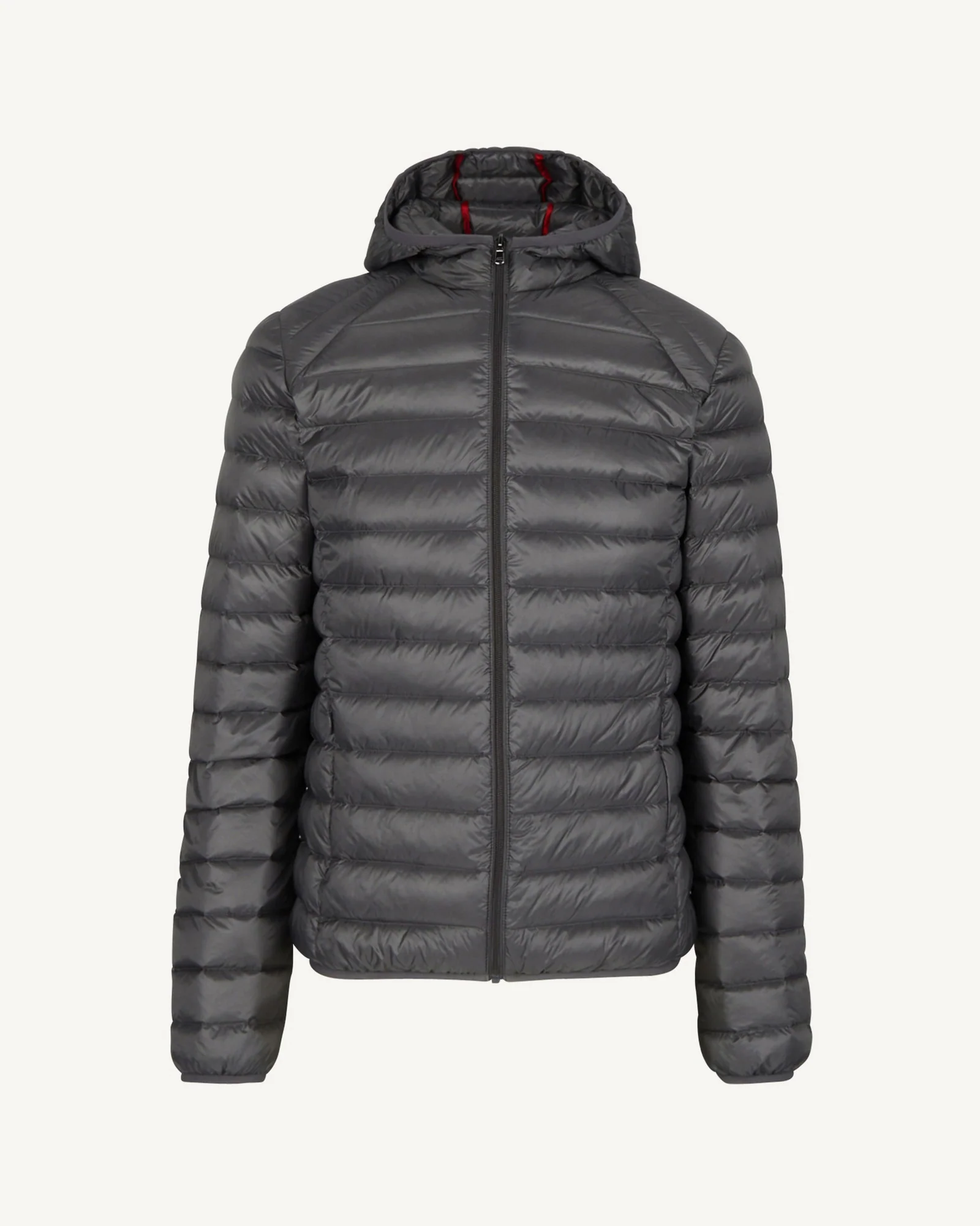 Lightweight hooded down jacket Dark denim Nico