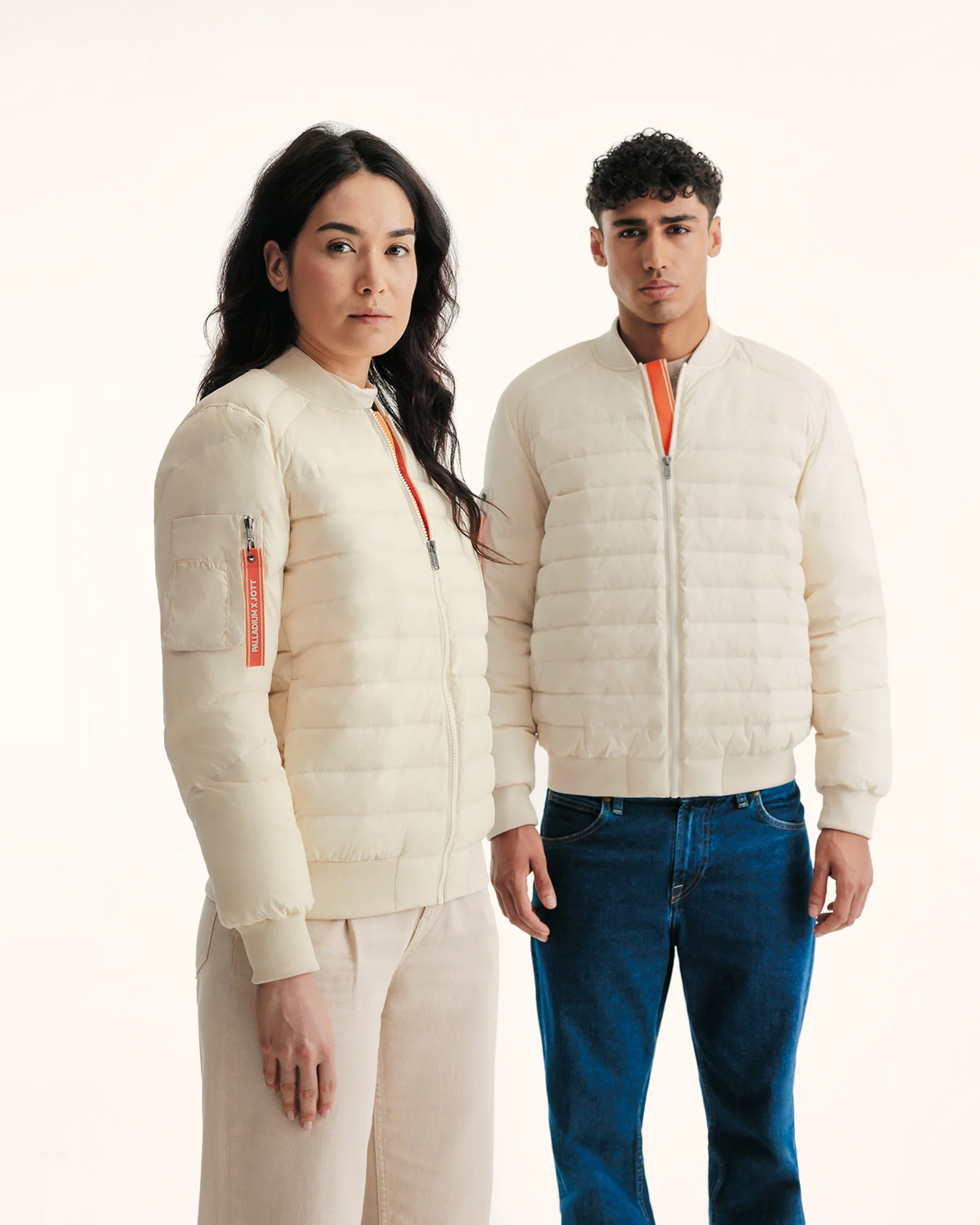 Down jacket bombers Argile Rhona JOTT x PALLADIUM