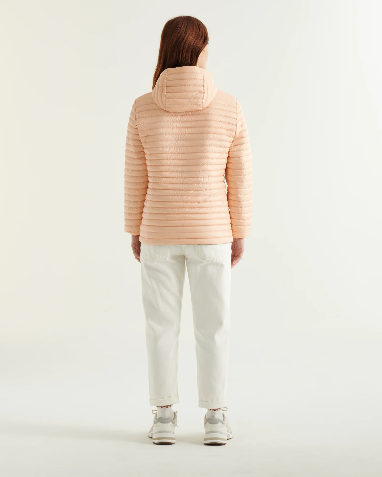 Down jacket reversible hooded Ultralight Marine/Beige Bangkok 2.0