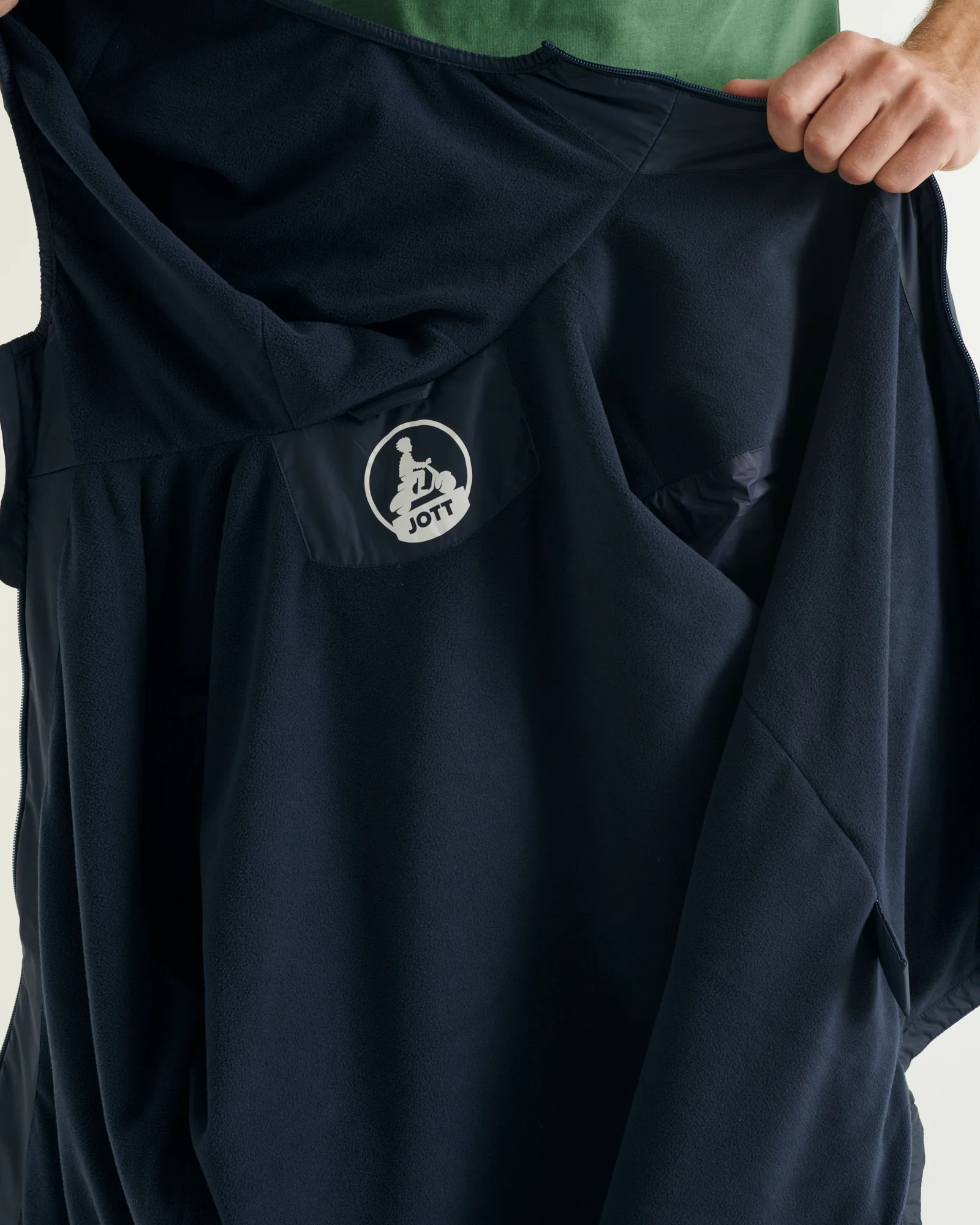 Derry Polar Marine fleece-lined raincoat