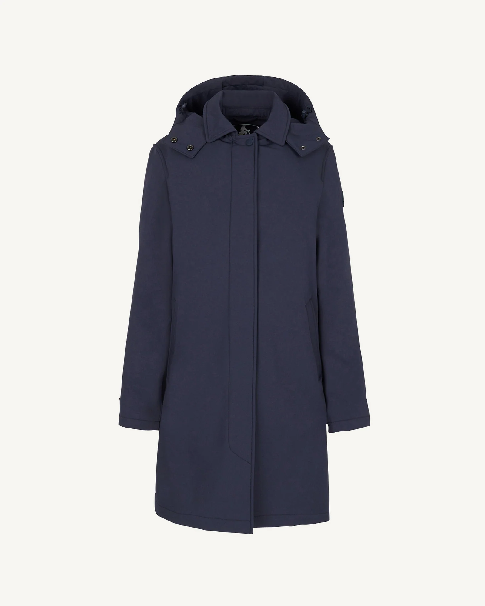 Raincoat with removable hood Marine Corinthe