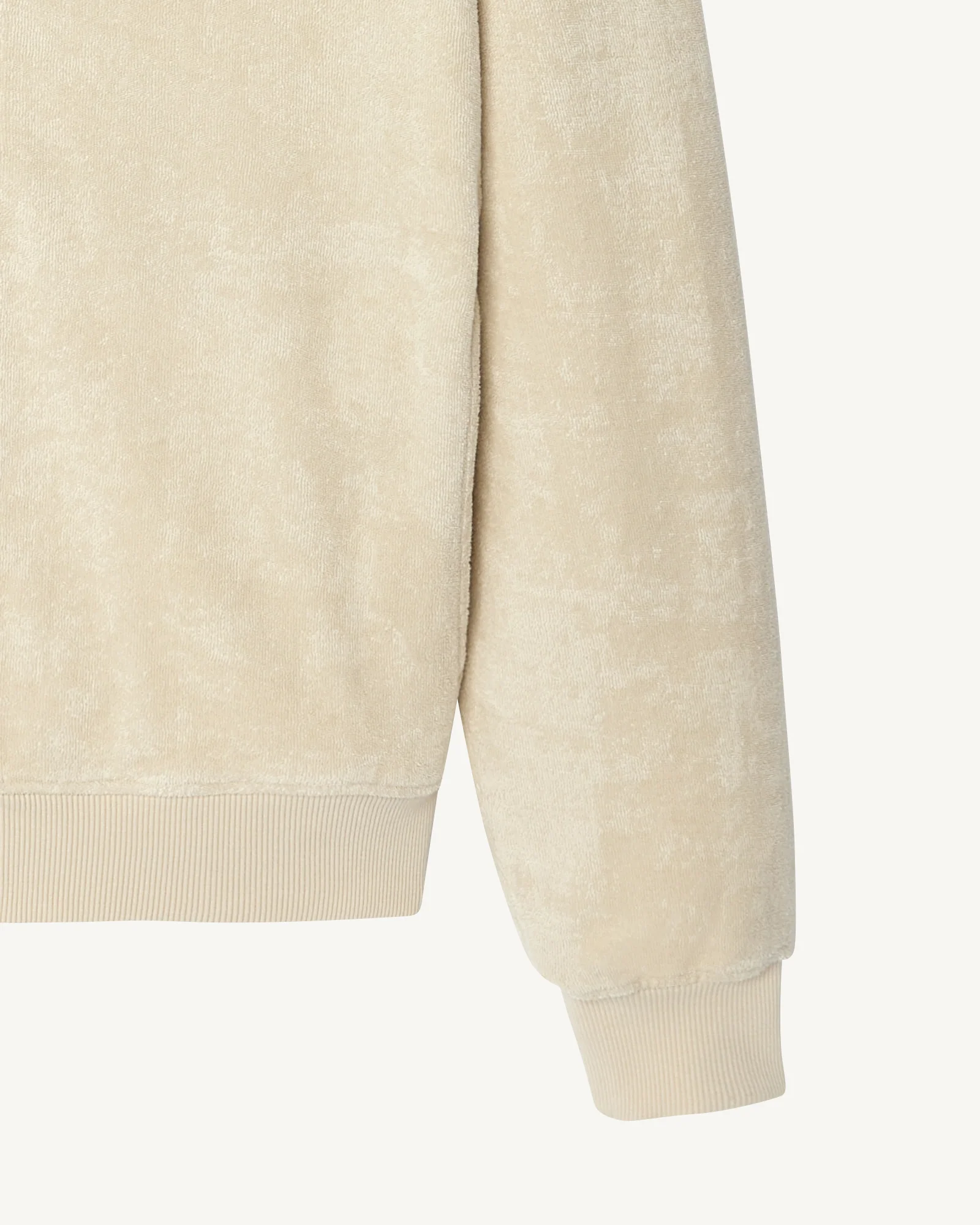 Pale mauve Coral 2.0 terry zip jacket