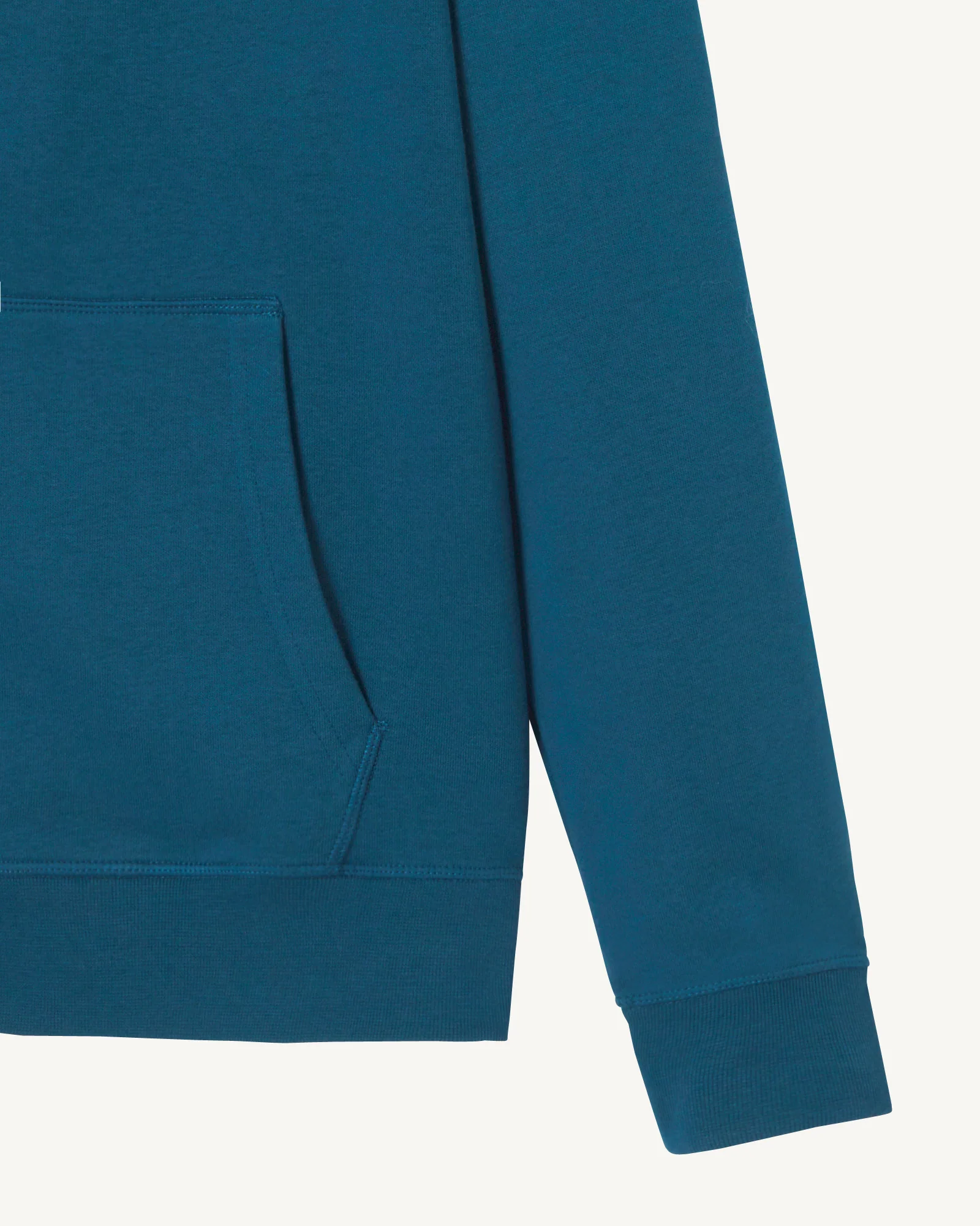 Hooded sweatshirt in organic cotton Marine Mexico 2.0