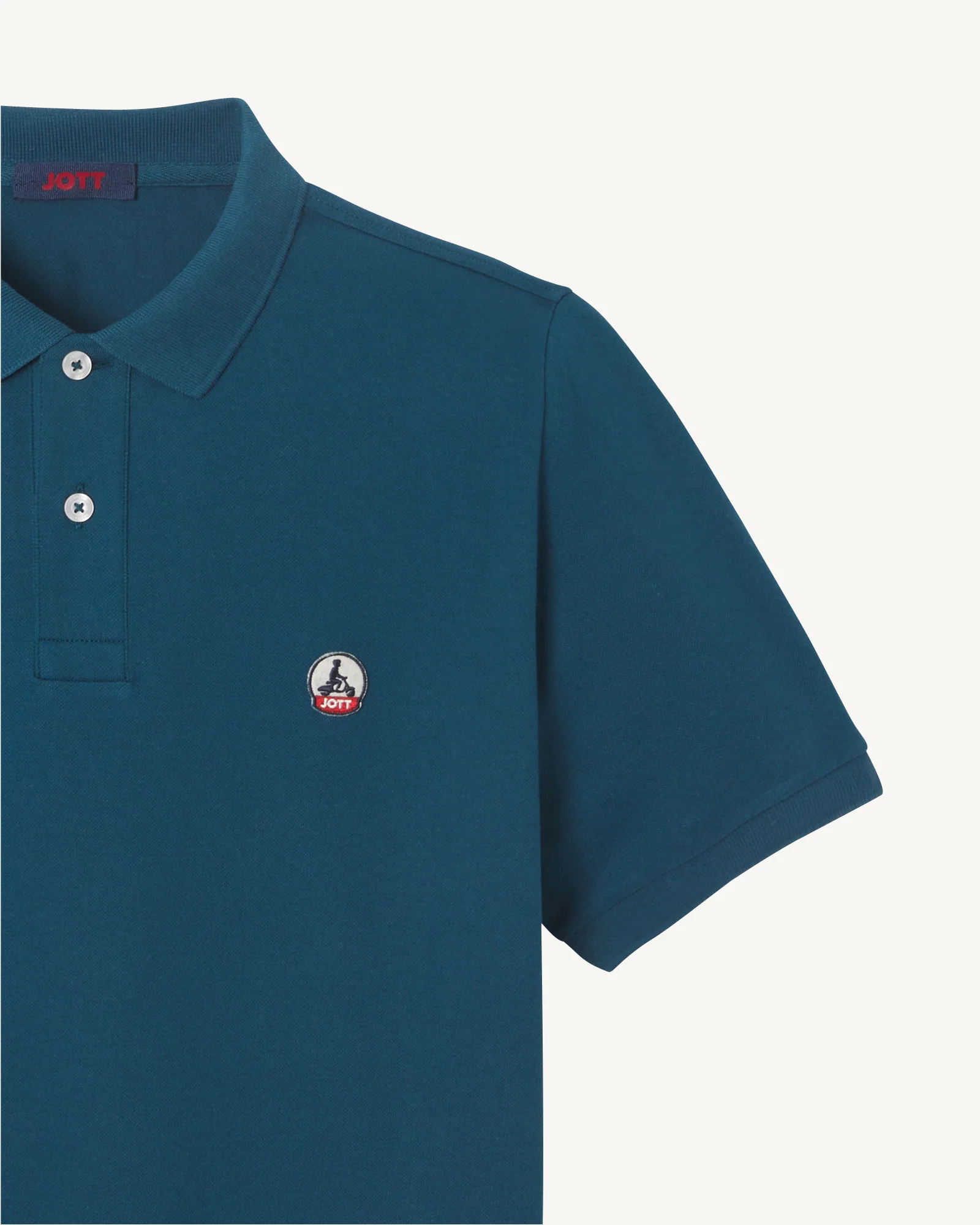 Polo shirt in organic cotton Army Marbella